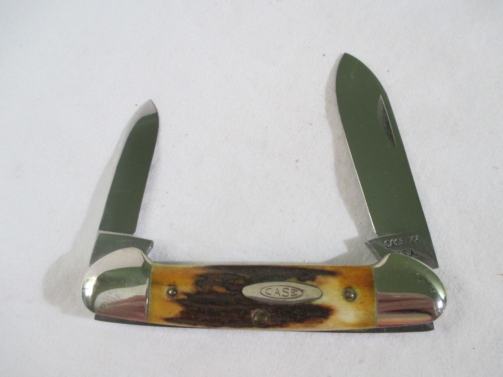 Case XX 1965-1969 Genuine Stag 52131 Canoe Vintage Pocket Knife