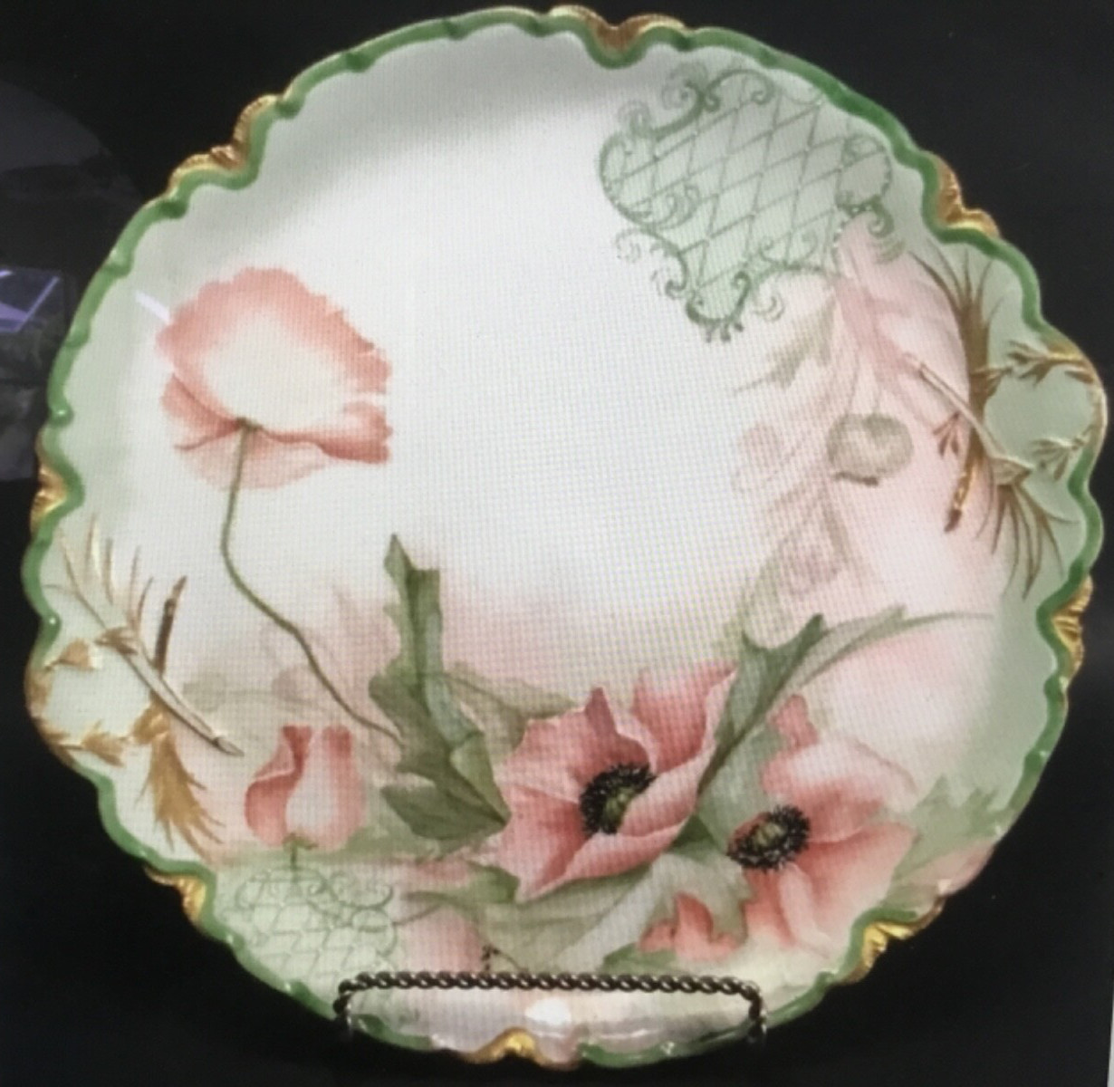 Art Nouveau Platter by Haviland & Co Limoges c.1888-1896 Fantastic Piece Art Nouveau Platter by Haviland & Co Limoges c.1888-1896 Fantastic Piece