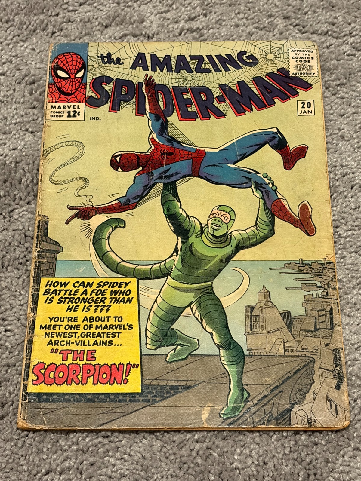 The Amazing Spider-Man #20 (Marvel Comics January 1965)