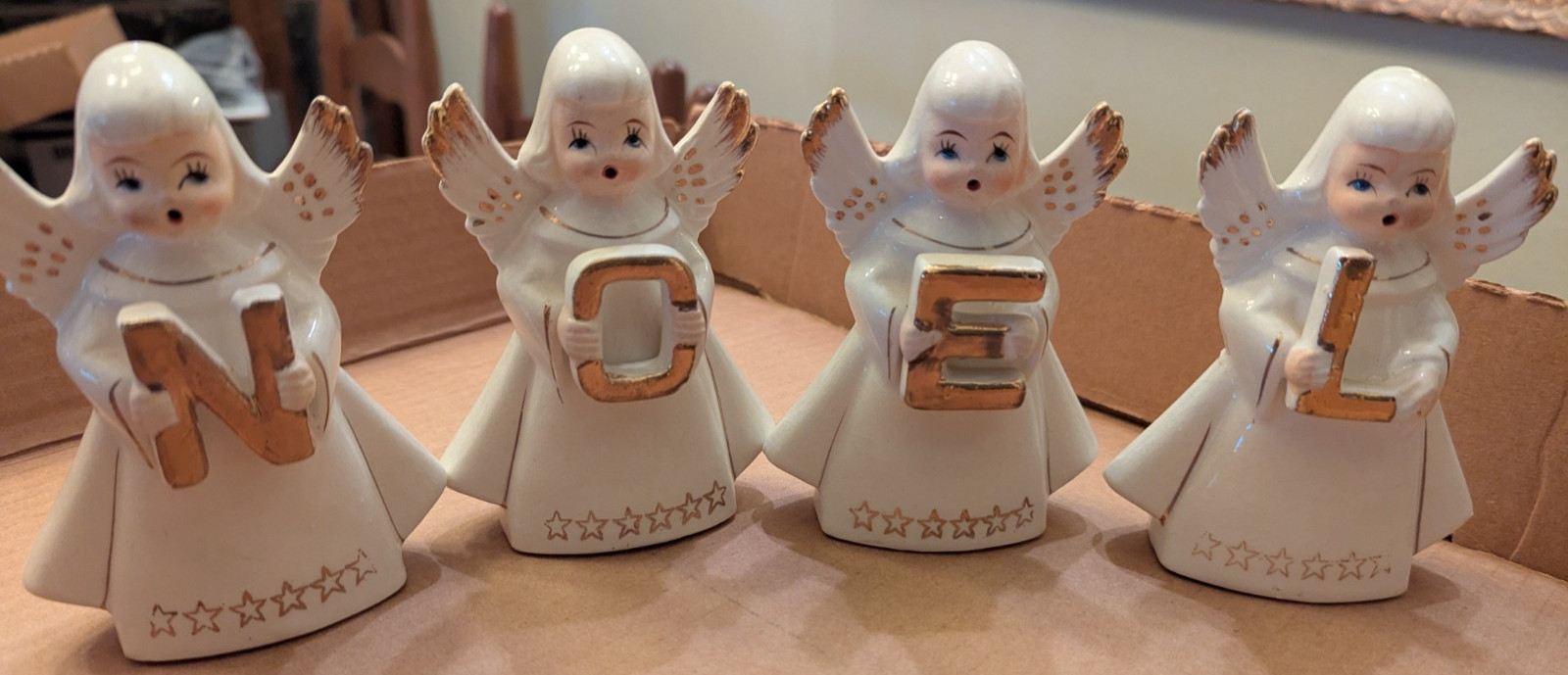 RARE Vintage Relco (?) Noel Angels 4 1/2\