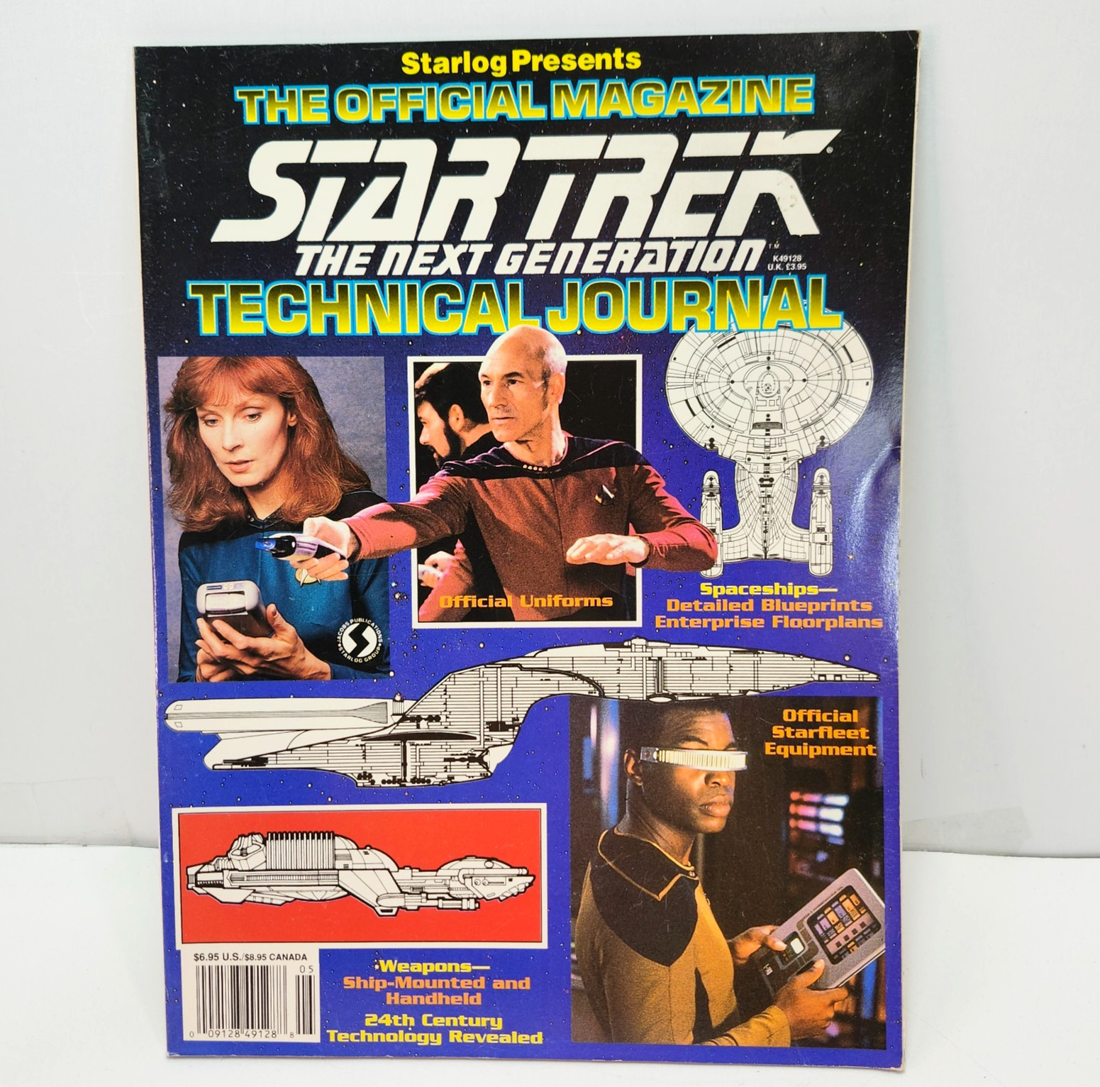Starlog Presents: Star Trek The Next Generation Technical Journal EX Collectible