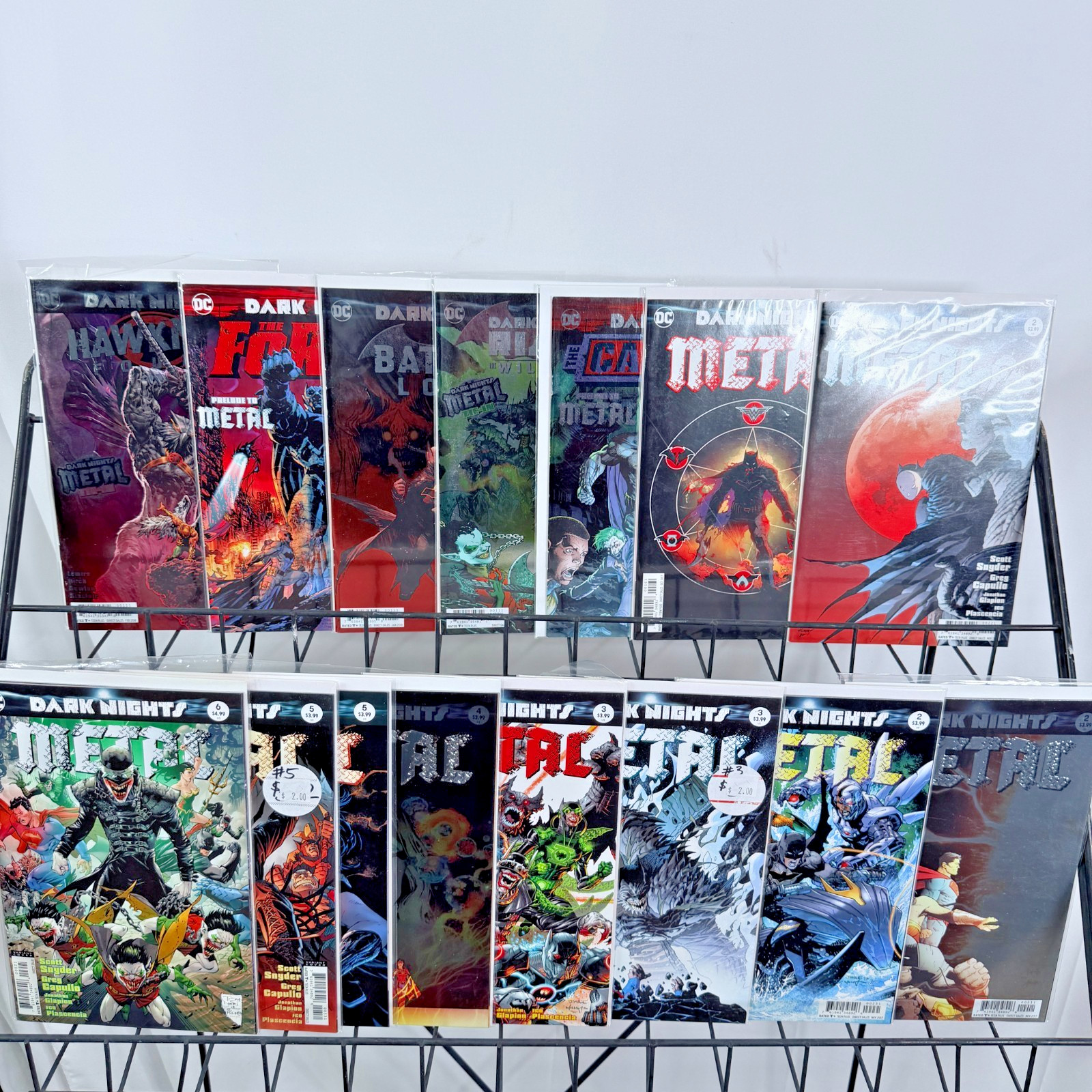 Dark Nights Metal 1-6 & 5 One Shots Lot 1st Dawnbreaker Forge Drowned