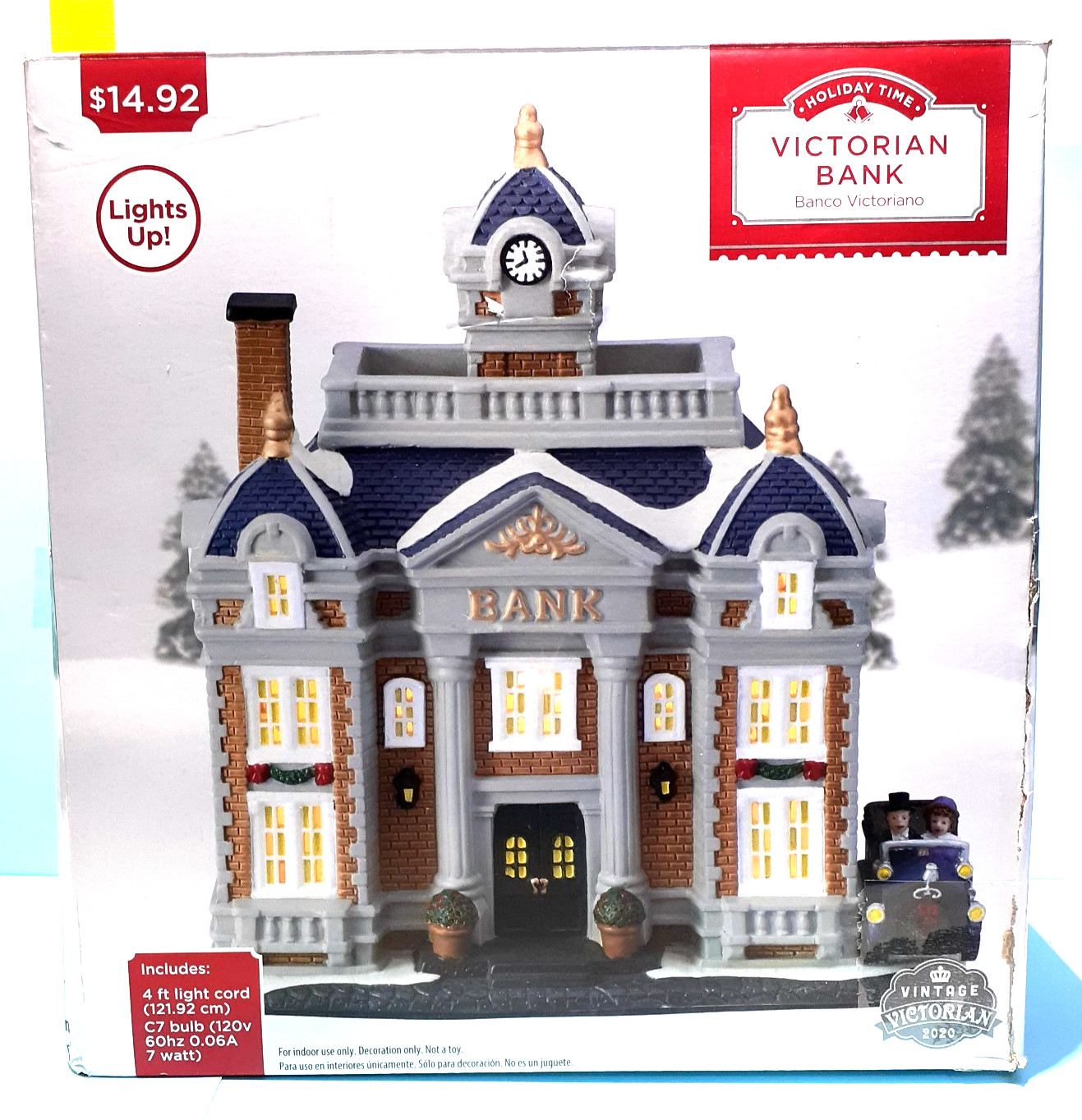 Holiday Time Illuminated Victorian Bank Building 2020 Holiday Time Illuminated Victorian Bank Building 2020