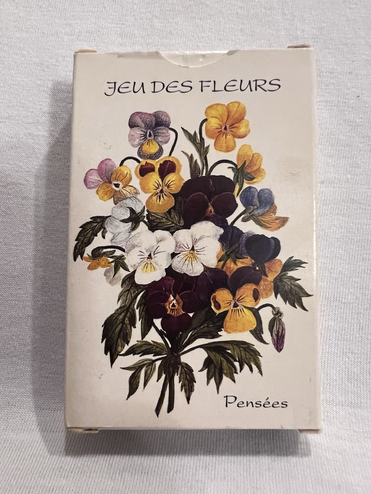 Vintage French Botanical Playing Card Deck – Marie-France Gary Vintage French Botanical Playing Card Deck – Marie-France Gary