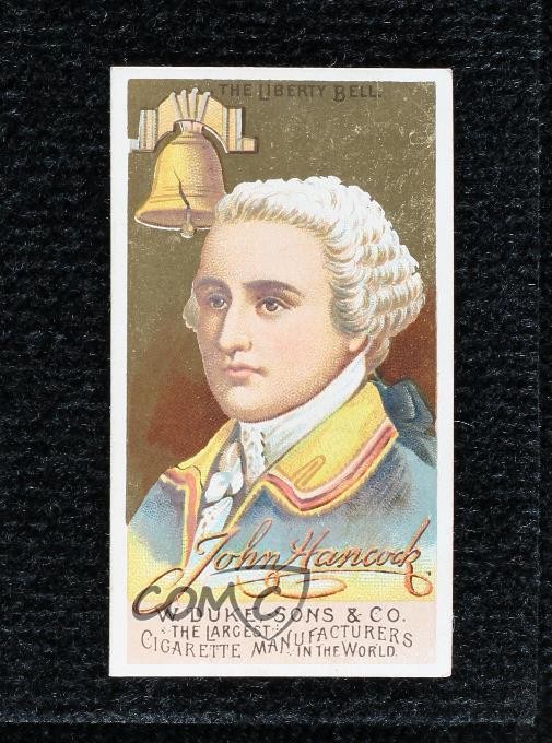 1888 Duke\'s Great Americans Tobacco N76 Blank Back John Hancock 04le