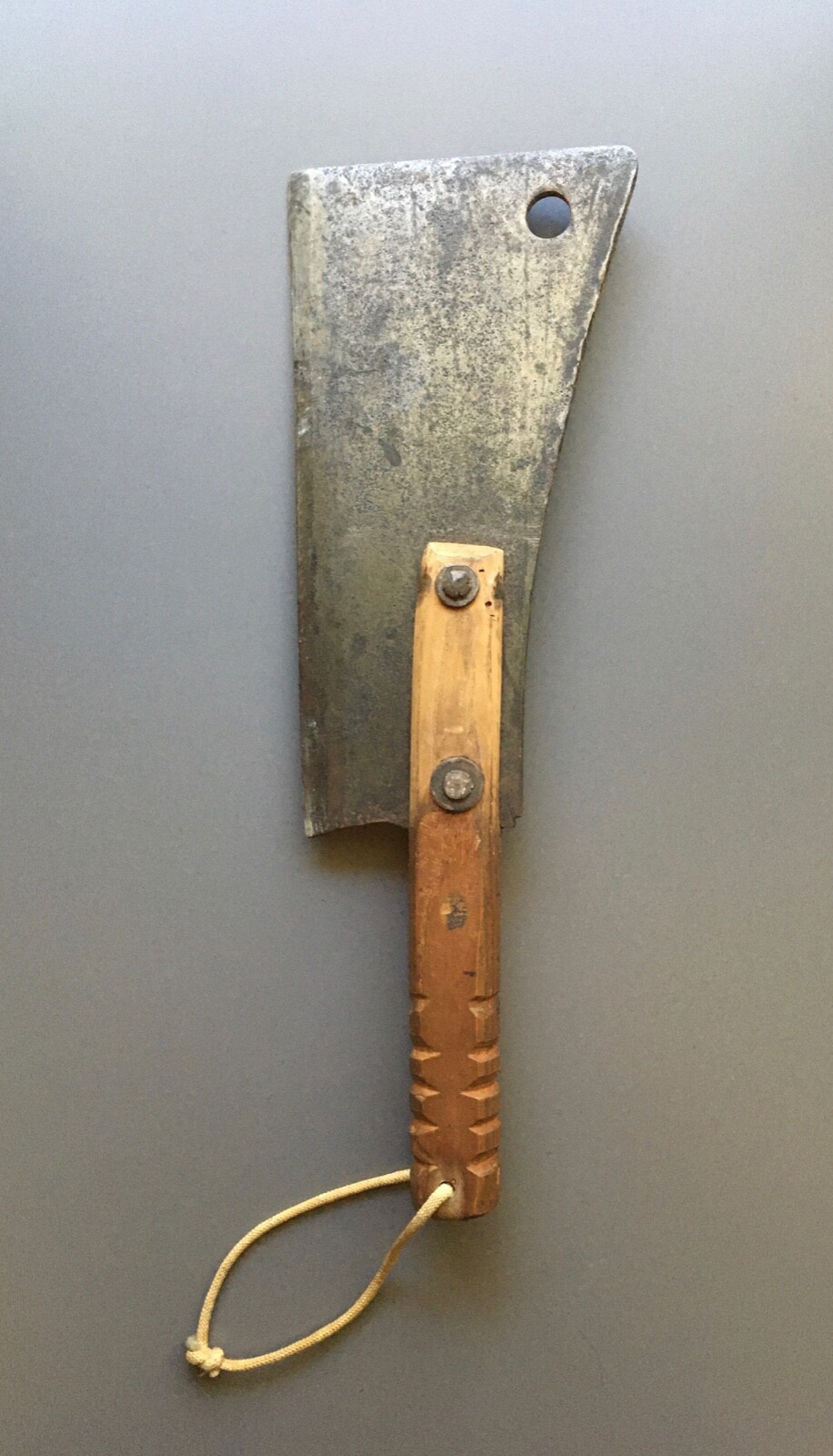 Large Antique Vintage Cleaver Large Antique Vintage Cleaver