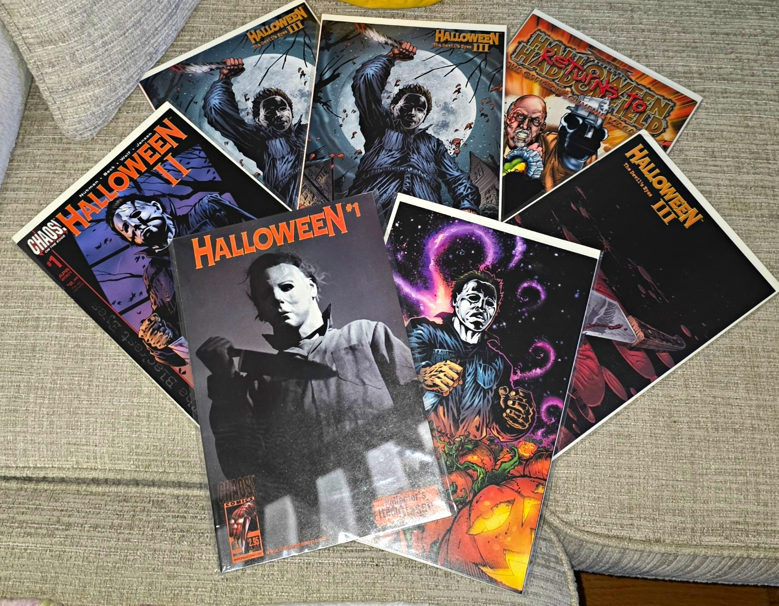 HALLOWEEN CHAOS Comics Lot Bks I, II & III + Variants/LTD EDS. 2000, 2001, 2003 HALLOWEEN CHAOS Comics Lot Bks I, II & III + Variants/LTD EDS. 2000, 2001, 2003
