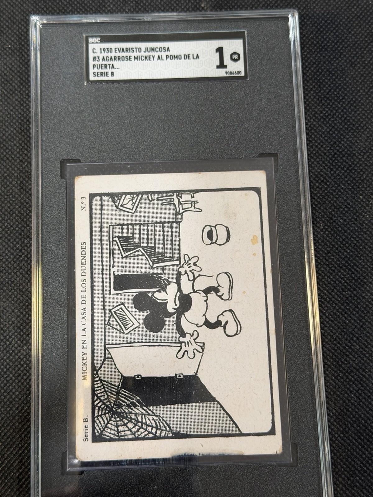 1930s Juncosa Chocolate Mickey And The Haunted House #3 Possibly 1929 1930s Juncosa Chocolate Mickey And The Haunted House #3 Possibly 1929