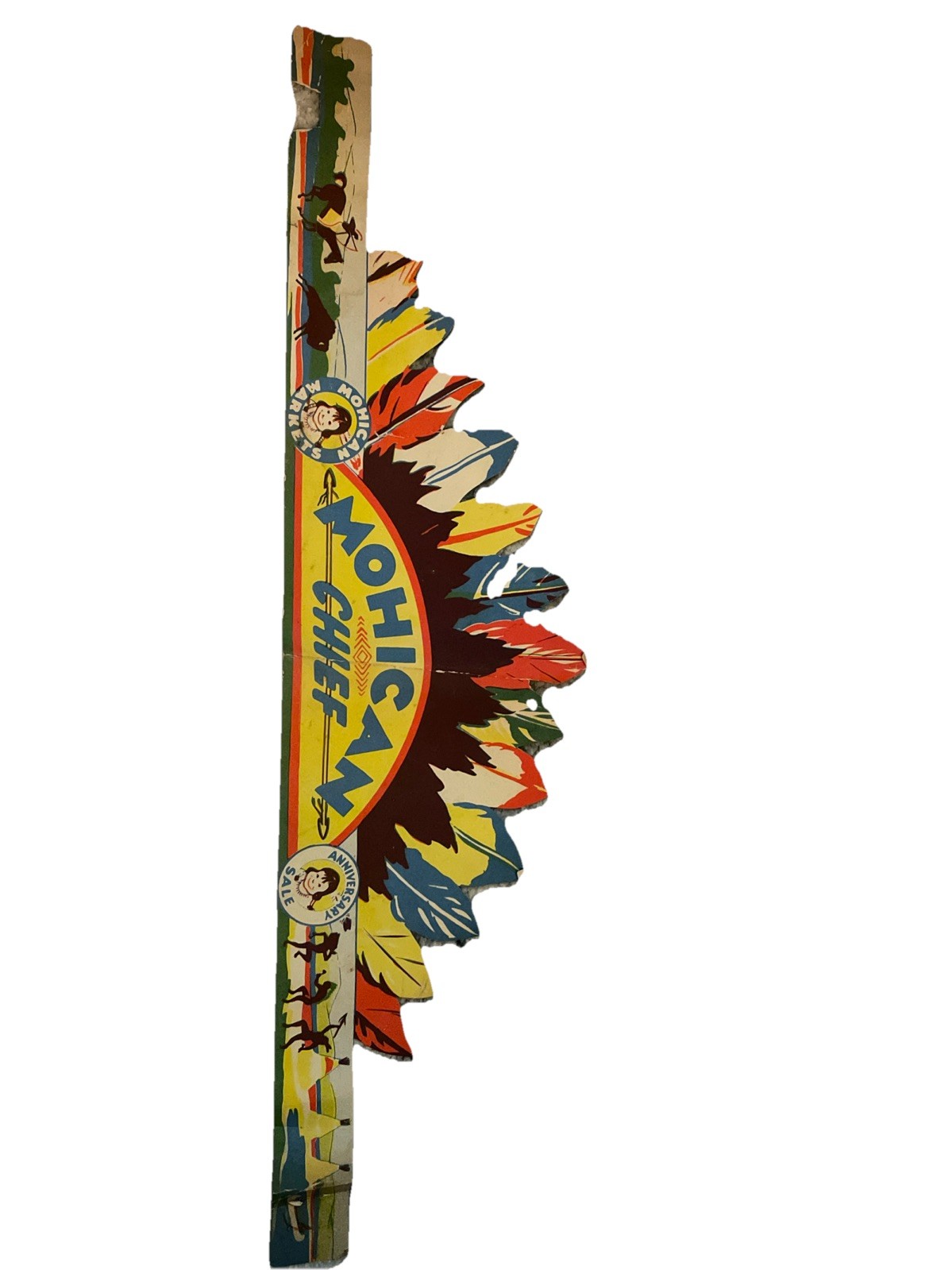 Vintage Mohican Markets Mohican Chief Paper Kids Hat Anniversary Sale Vintage Mohican Markets Mohican Chief Paper Kids Hat Anniversary Sale