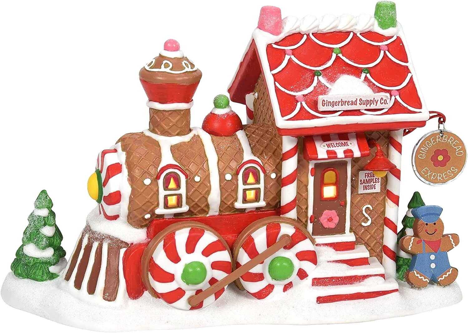 Gingerbread Supply Company Department 56 North Pole Village 6011413 Christmas Z