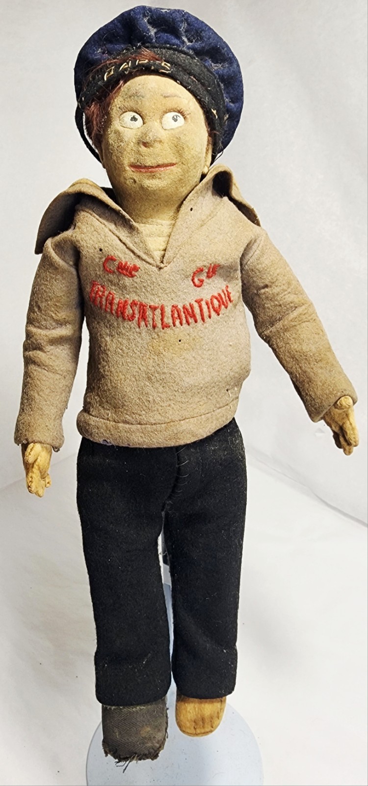Militaria era Cie Gle TRANSATLANTIQUE French Line-Souvenir gift French Doll Militaria era Cie Gle TRANSATLANTIQUE French Line-Souvenir gift French Doll