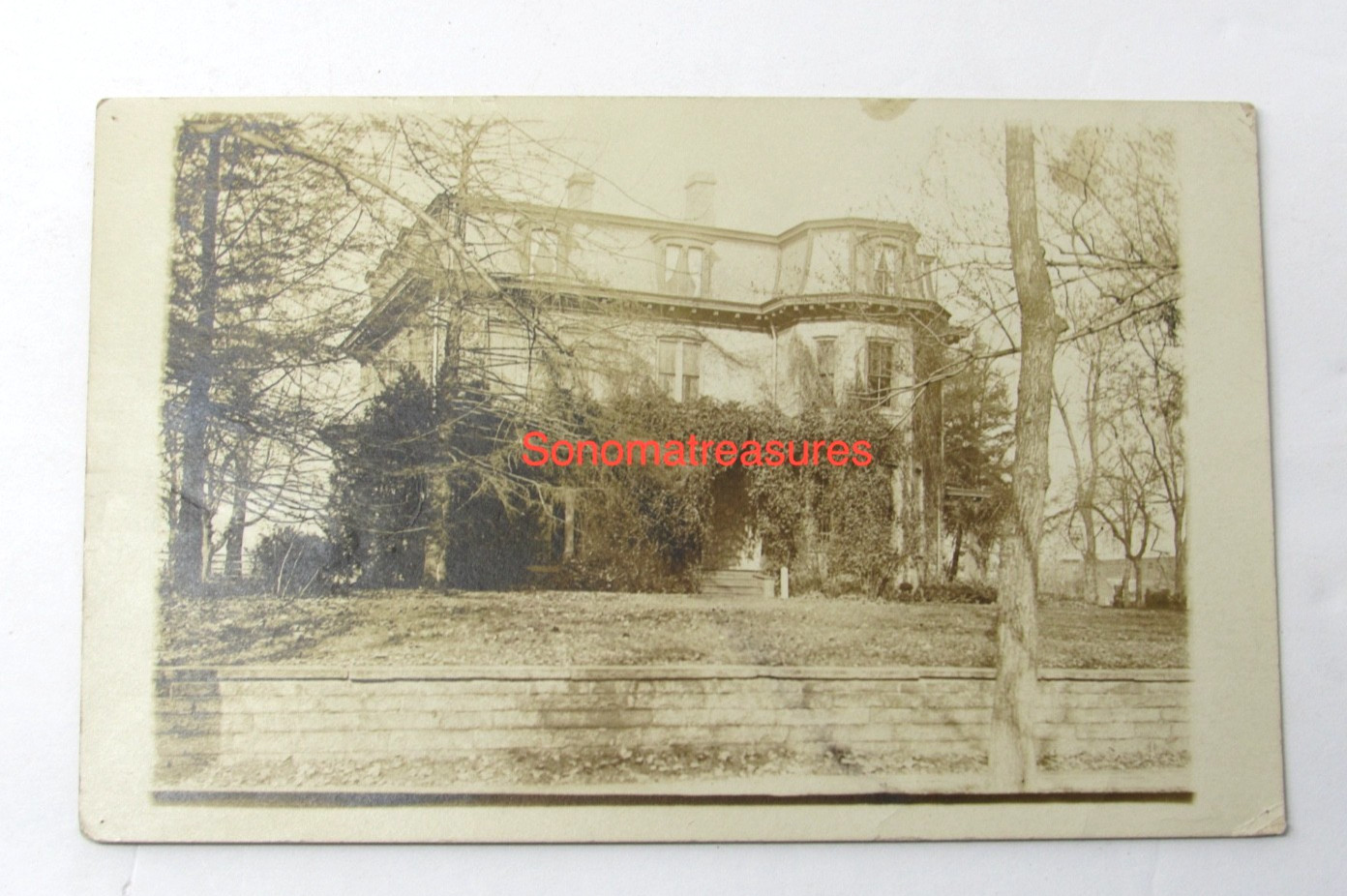 Germantown Philadelphia PA Manheim Street Historic Home RPPC Postcard c1910