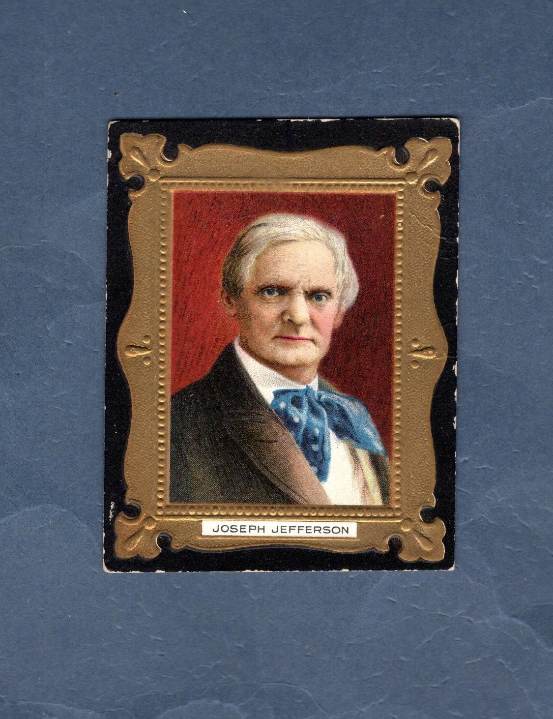 JOSEPH JEFFERSON, Actor ~ T25 tobacco card | 1911 Between the Acts Little Cigars