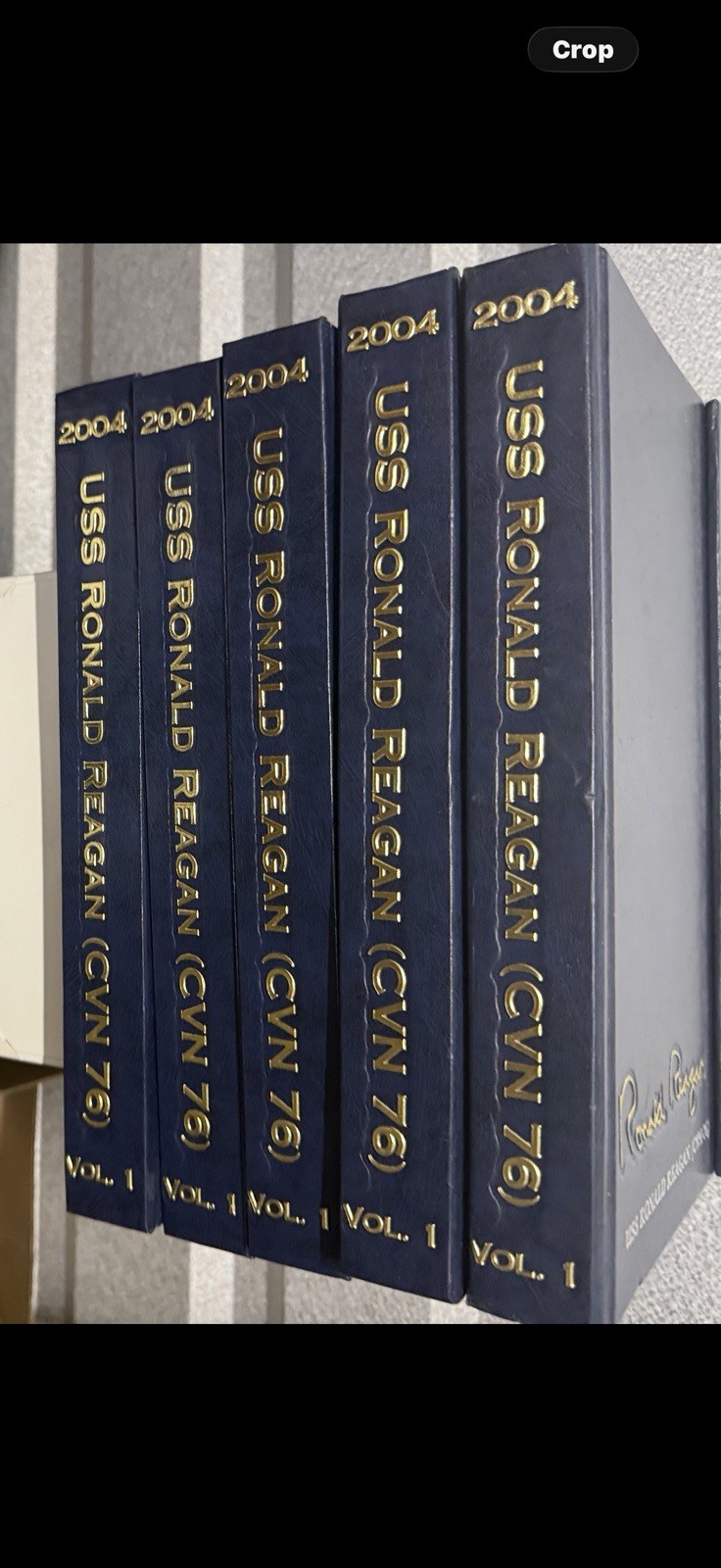 USS Ronald Reagan Cruise books USS Ronald Reagan Cruise books