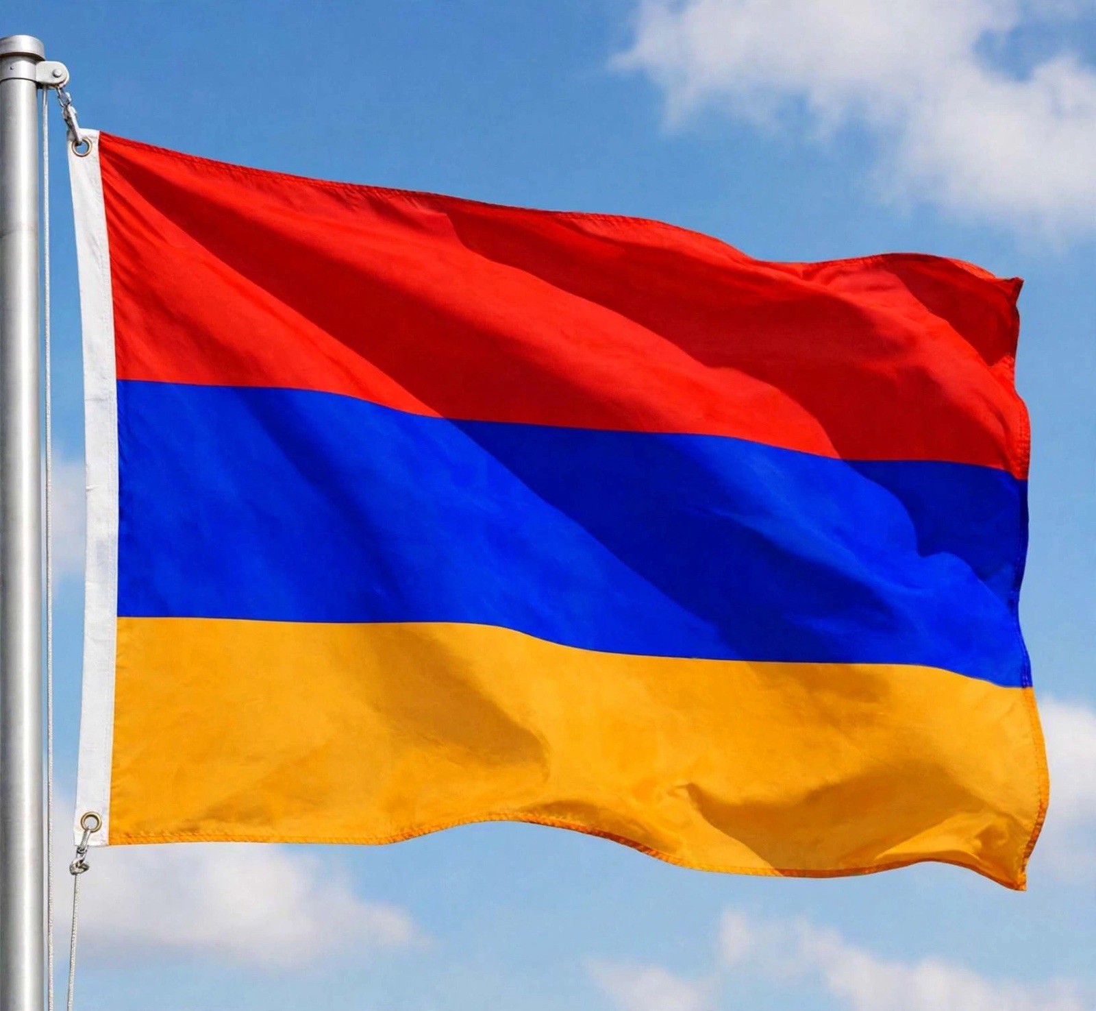 ARMENIA NATIONAL FLAG Yerevan ASIA EUROPE EURASIA 5X3 ARMENIA NATIONAL FLAG Yerevan ASIA EUROPE EURASIA 5X3