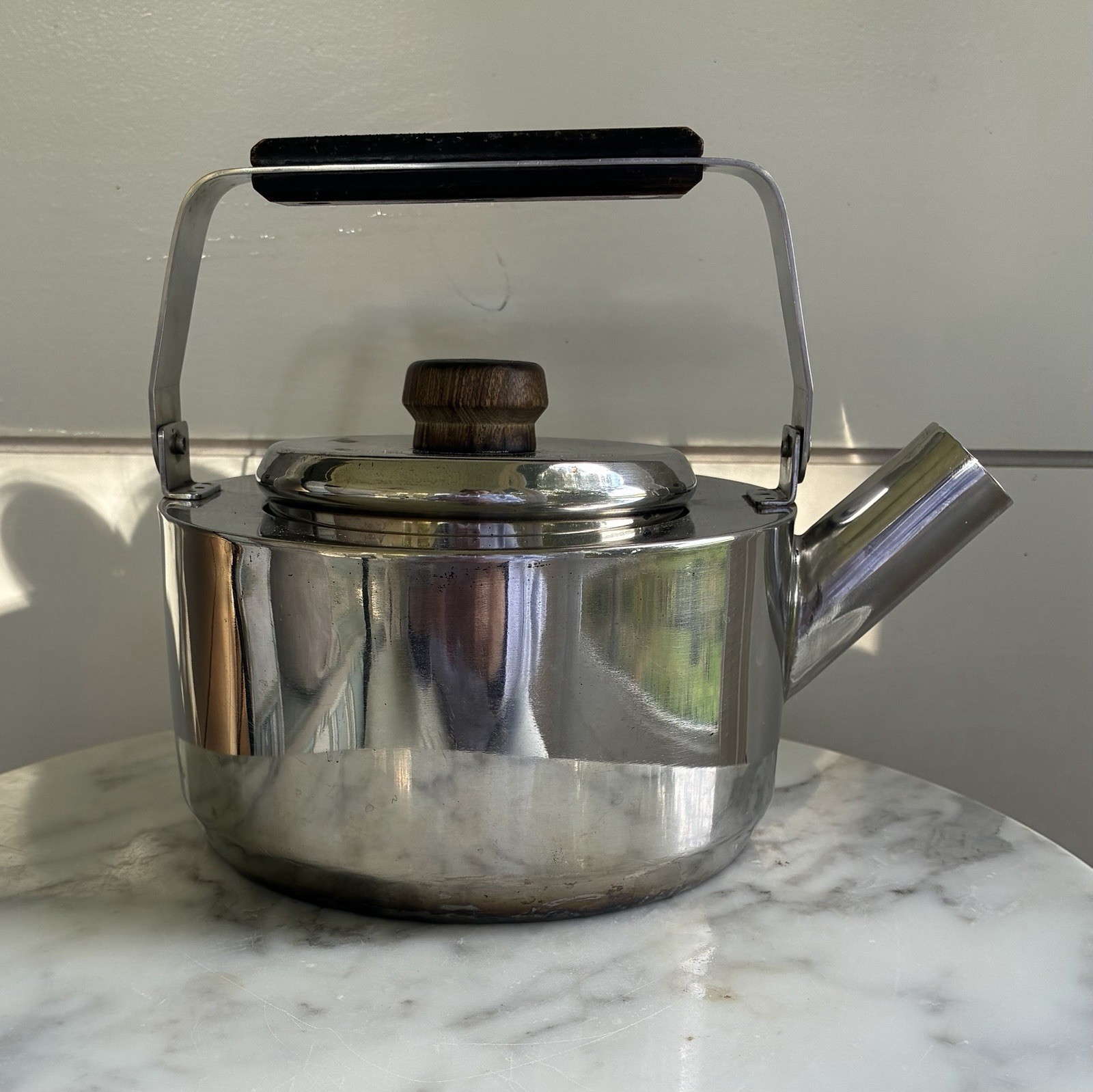 Vintage Farberware Stainless Steel Tea Kettle