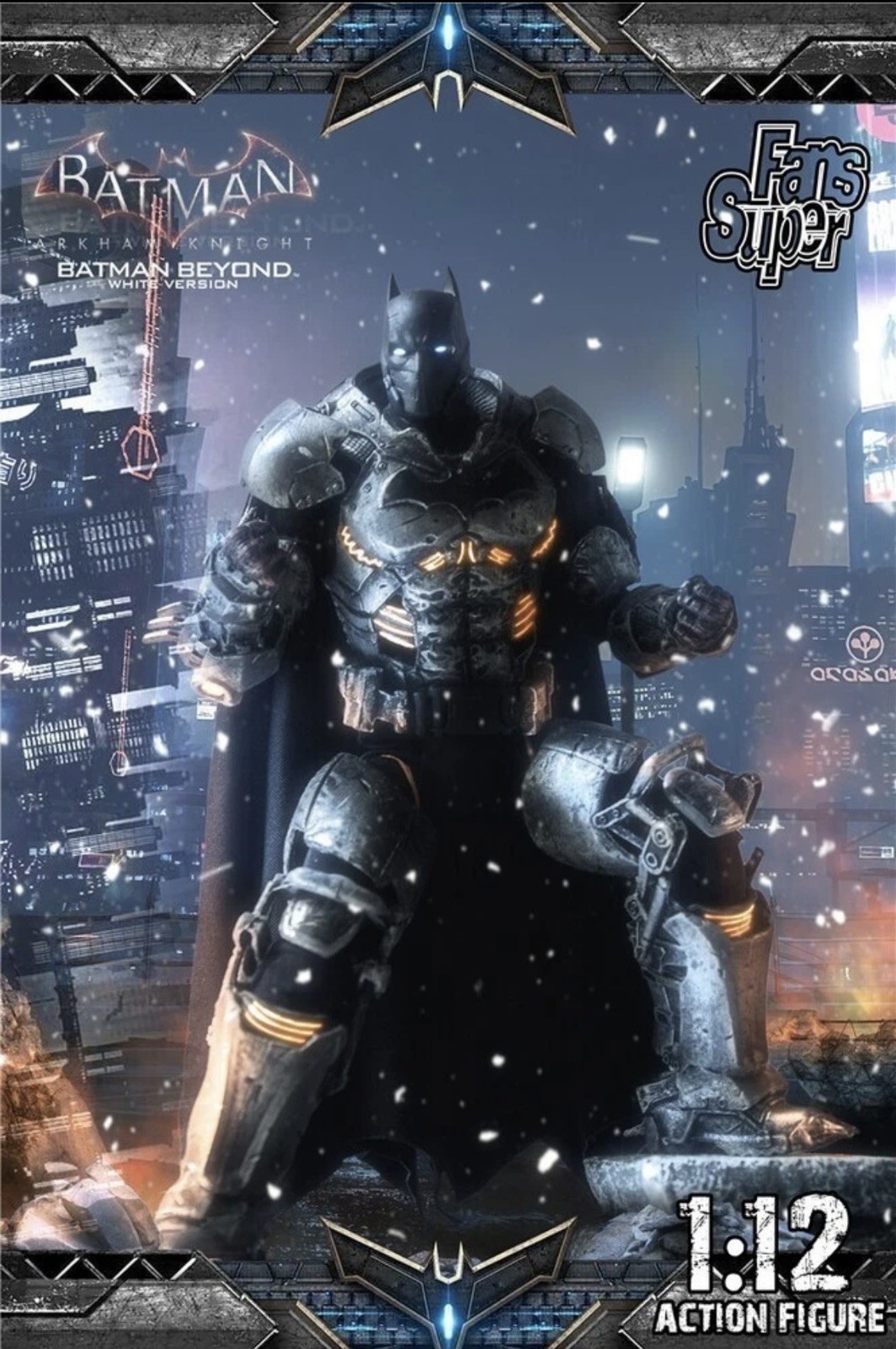 1:12 Knight Batman Fans Super XE Suit Arkham Origins Figure Normal Ver. 1:12 Knight Batman Fans Super XE Suit Arkham Origins Figure Normal Ver.