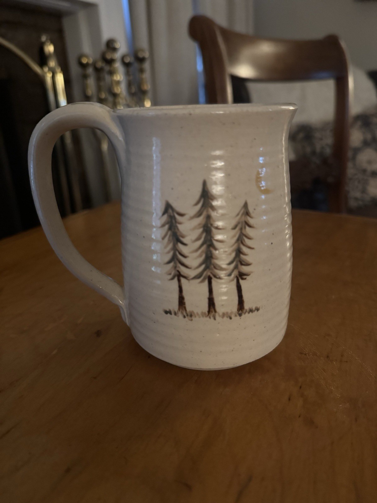 Unique hand-thrown studio pottery piece crafted in 1999 Unique hand-thrown studio pottery piece crafted in 1999