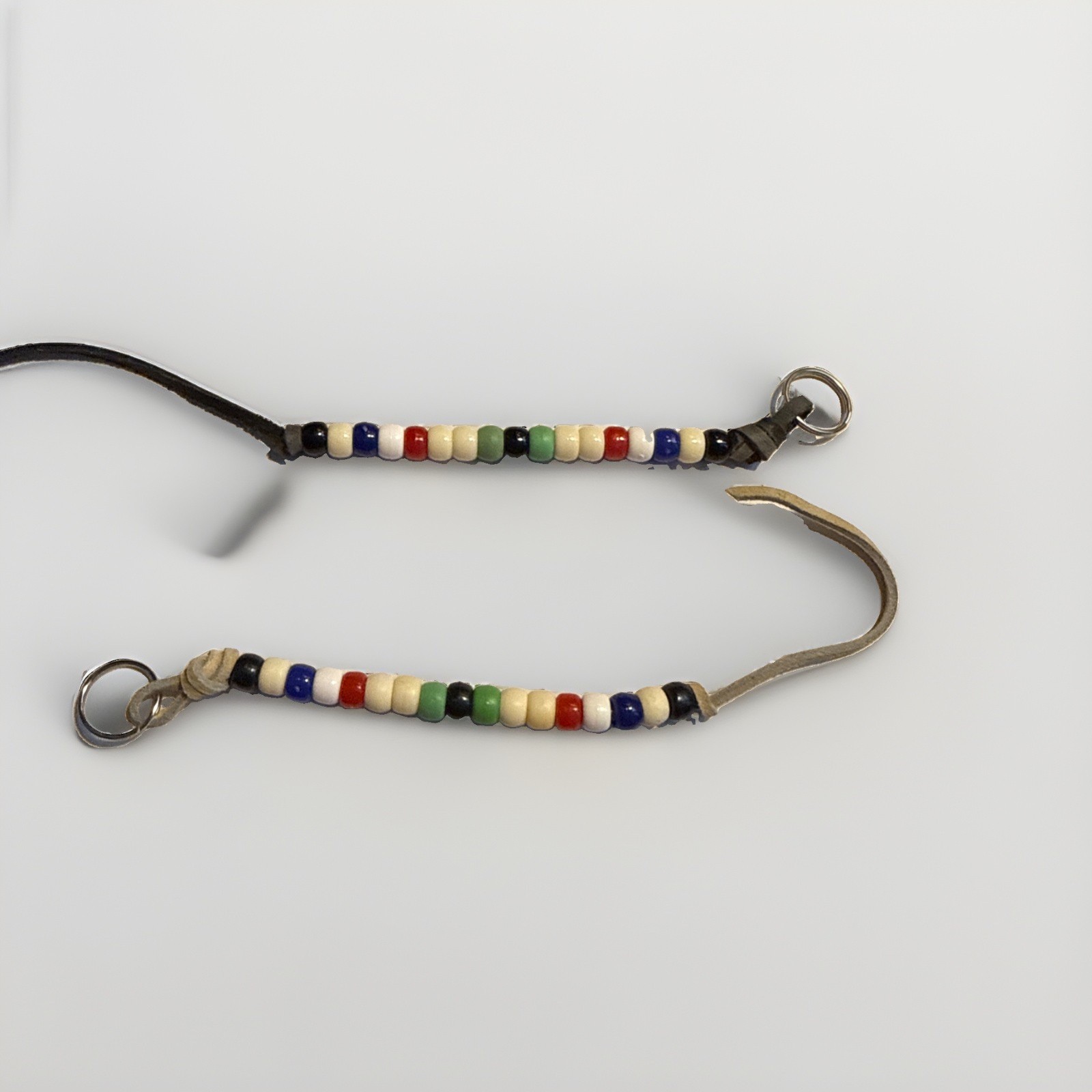 Southwest Asia Service Ribbon Beaded Keychain 