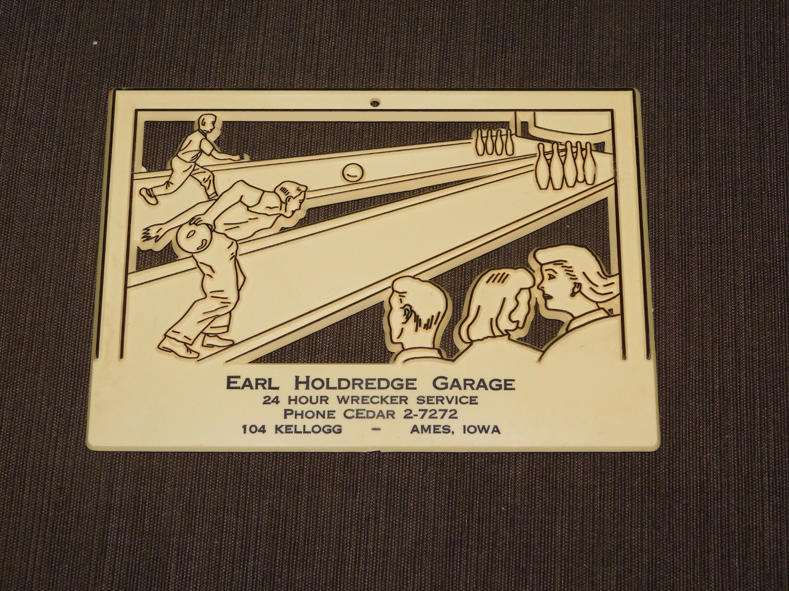 VINTAGE EARL HOLDREDGE GARAGE AMES IOWA  6