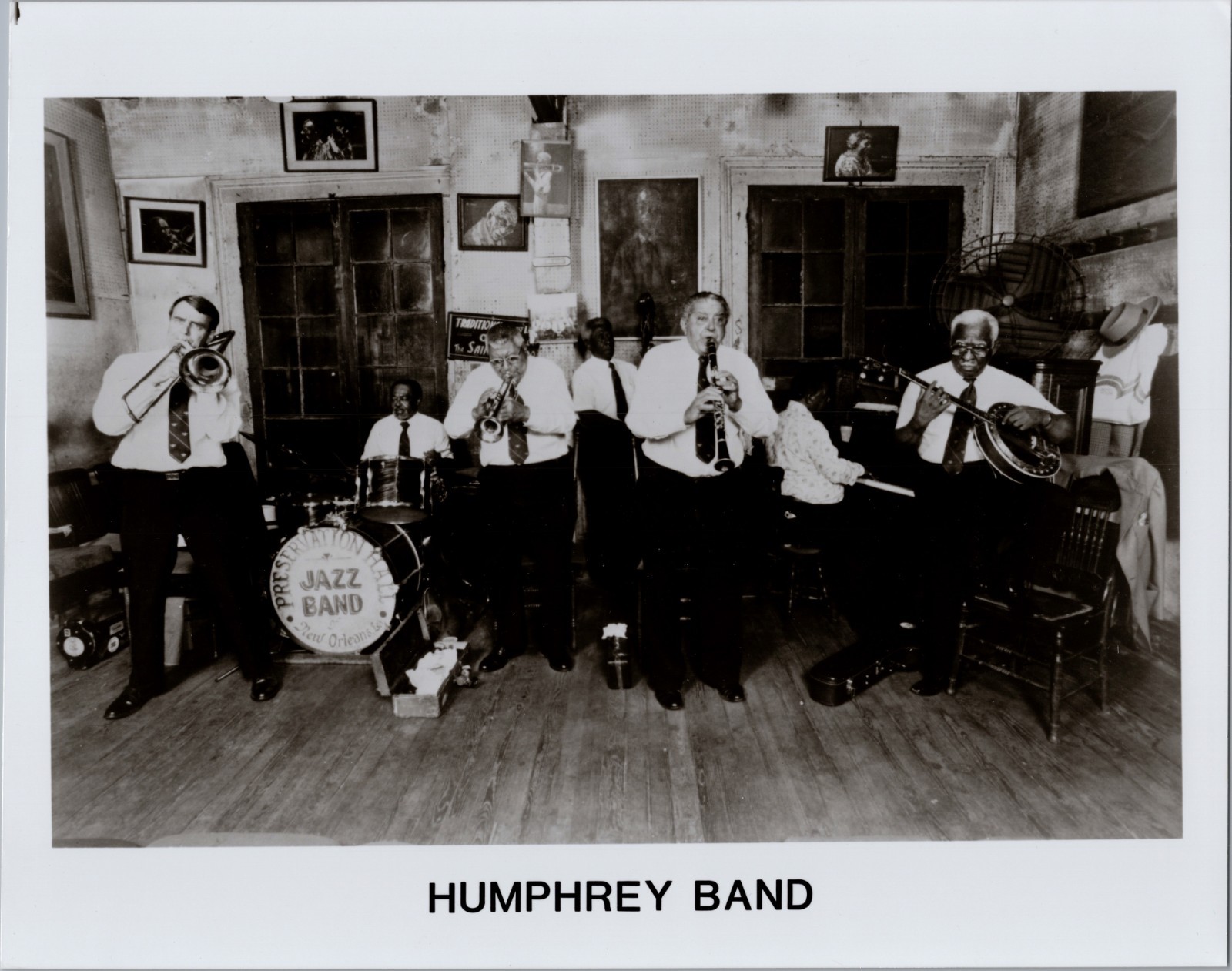 Preservation Hall Jazz Band Humphrey Band New Orleans Original 8x10 Press Photo