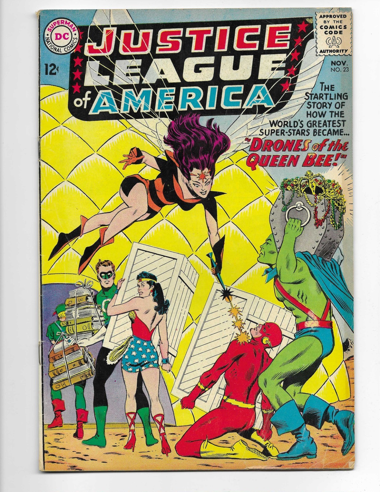 Justice League Of America 23 1963 DC Comics VG+ 4.5 Batman Aquaman J'onn J'onzz