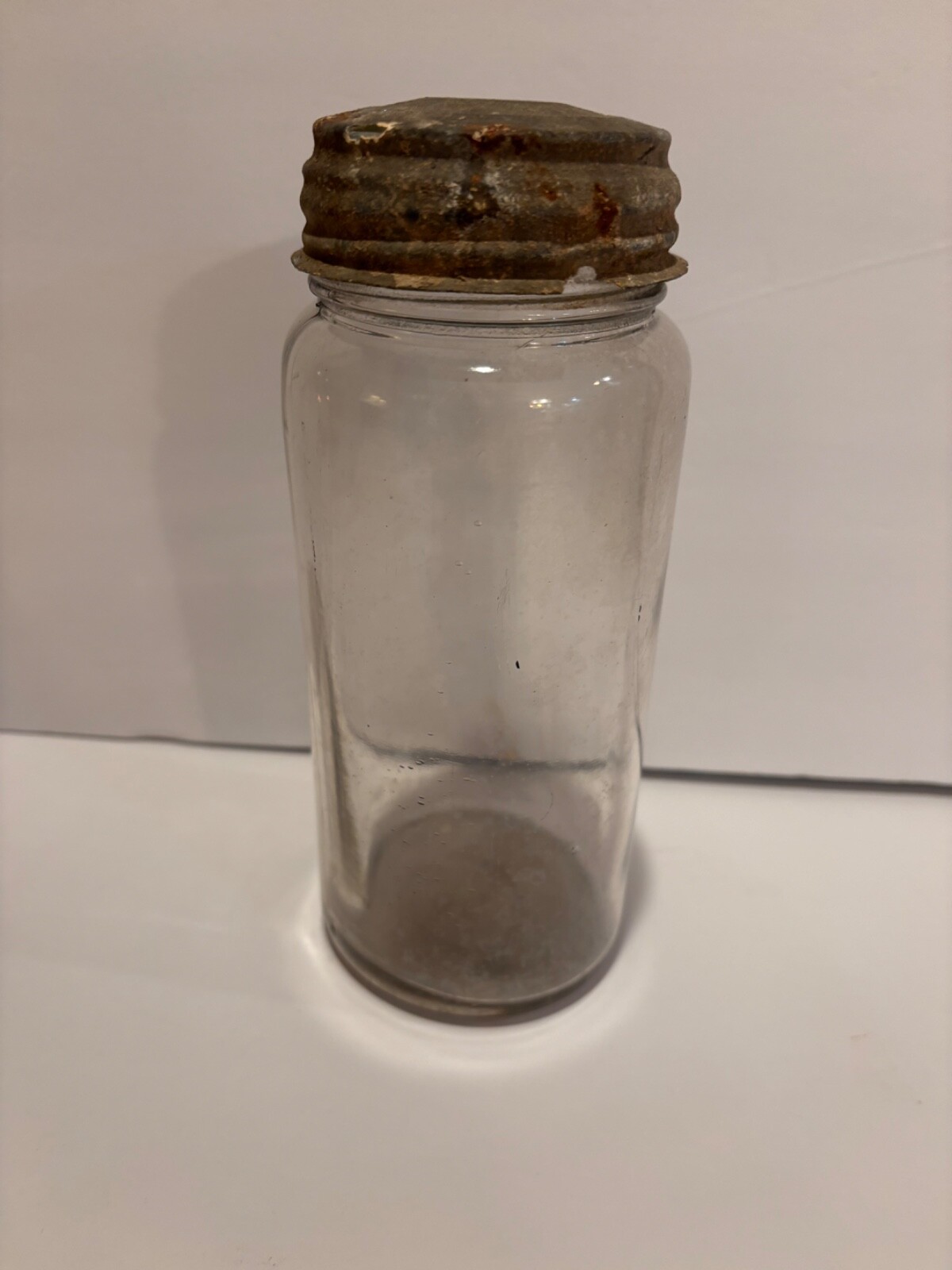 Antique 1 Qt Canning Jar Consolidated Fruit Jar Zinc Lid