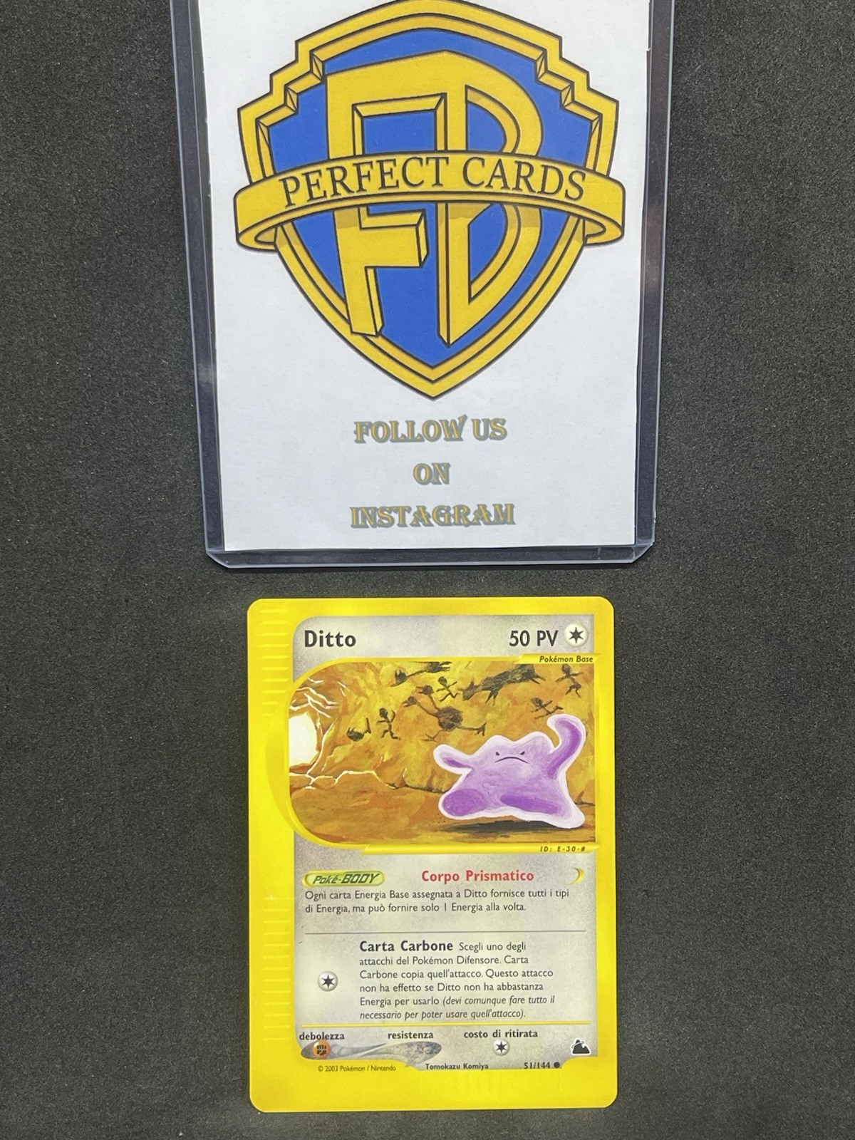 POKÉMON SKYRIDGE DITTO COMUNE 51/144 NM ITA