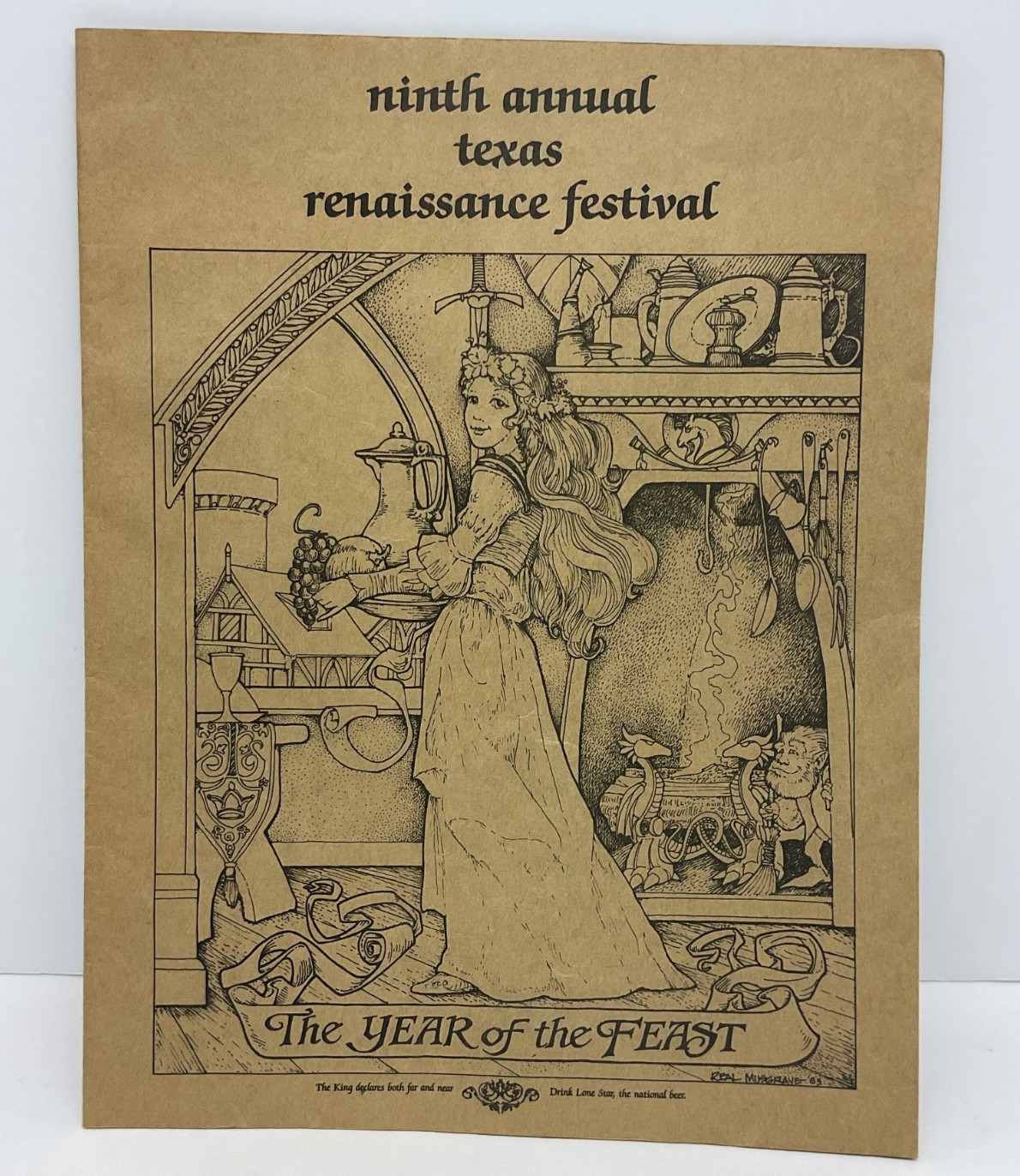 Ninth Annual Texas Renaissance Festival ‘84 Souvenir Program Ninth Annual Texas Renaissance Festival ‘84 Souvenir Program