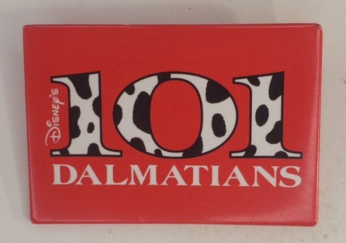 Vintage Disney 101 Dalmatians Pinback Button Scarce Large Version