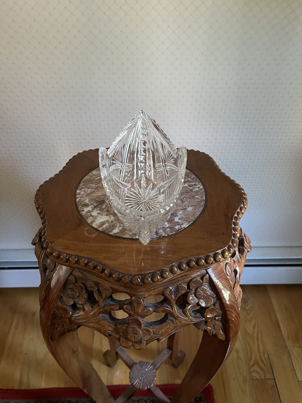 Crystal Glass Vase 9/4.5 /4