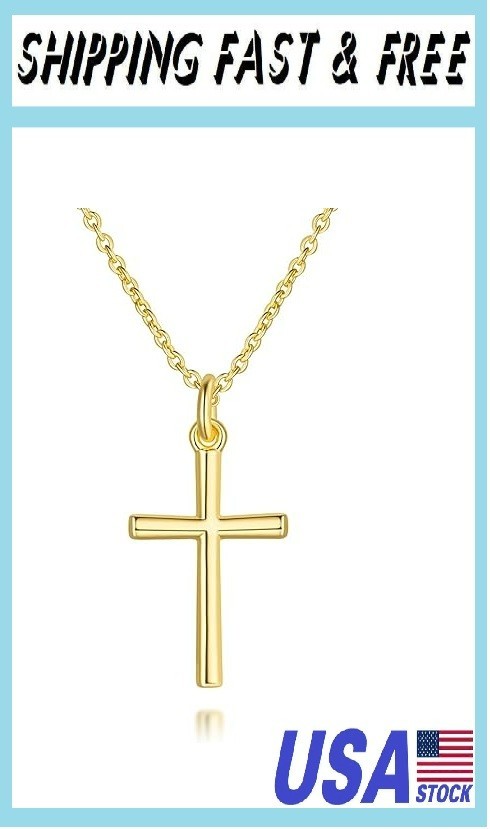 Cross Necklace for Women 14K Gold Cross Necklace for Women | Gold Cross 