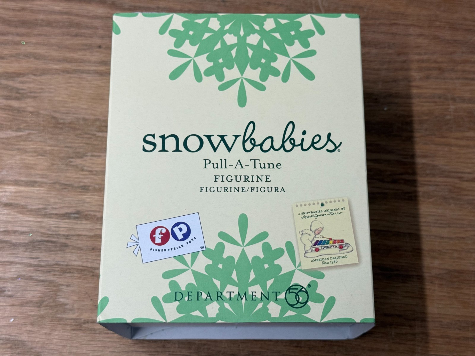 2014 DEPARTMENT 56 SNOWBABIES - FISHER PRICE TOYS - PULL-A-TUNE 4038111 2014 DEPARTMENT 56 SNOWBABIES - FISHER PRICE TOYS - PULL-A-TUNE 4038111