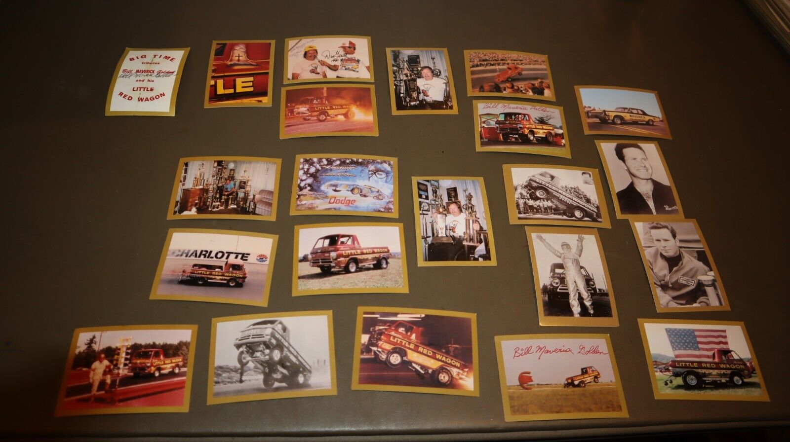 22 AUTOGRAPHS  1992 Bill Maverick Golden Little Red Wagon Card Set OF 22 AUTO