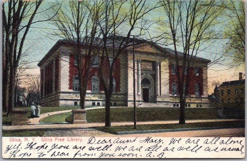 Vintage UTICA, New York Postcard \