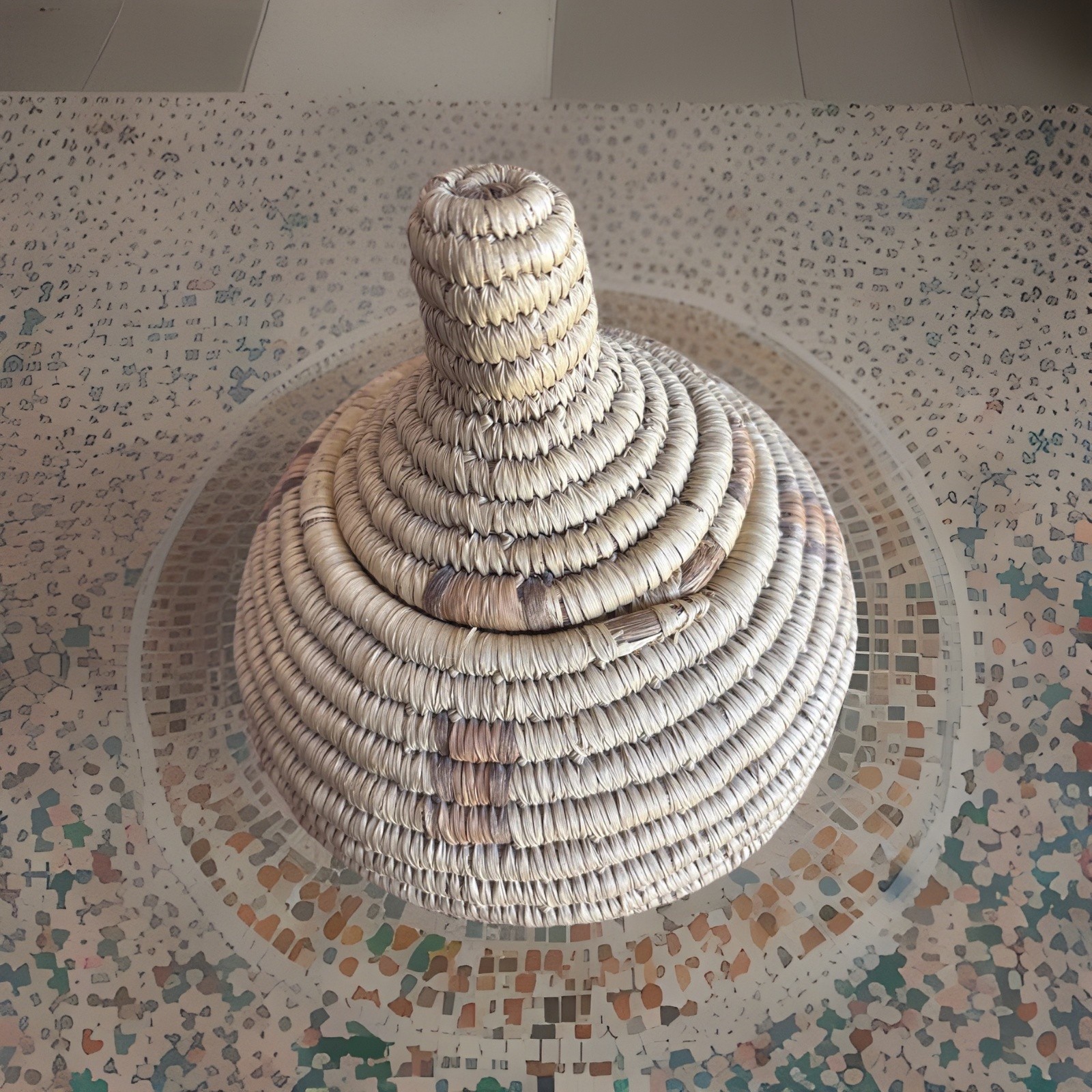 Antique NATIVE American INUIT Yupik Lidded Coiled ALASKA ESKIMO WOVEN BASKET 14\ Antique NATIVE American INUIT Yupik Lidded Coiled ALASKA ESKIMO WOVEN BASKET 14\