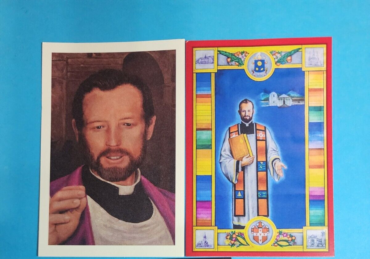 4 Blessed Stanley Rother Devotional Prayer Cards - 2 Sets of 2 Cards (4 Total)