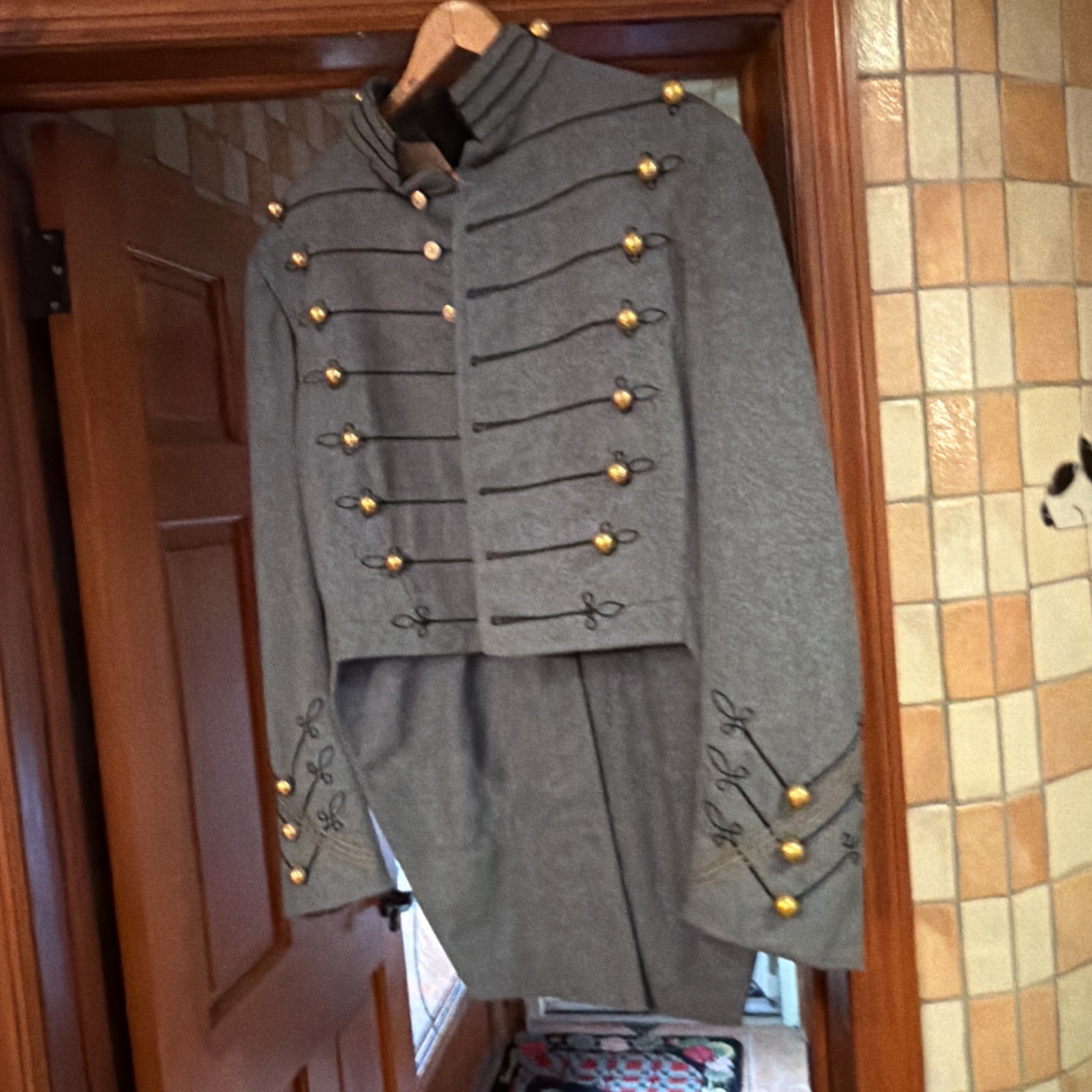Authentic Vintage Mens West Point Cadet Jacket XS/LWaist 30Wool42 brass buttons Authentic Vintage Mens West Point Cadet Jacket XS/LWaist 30Wool42 brass buttons