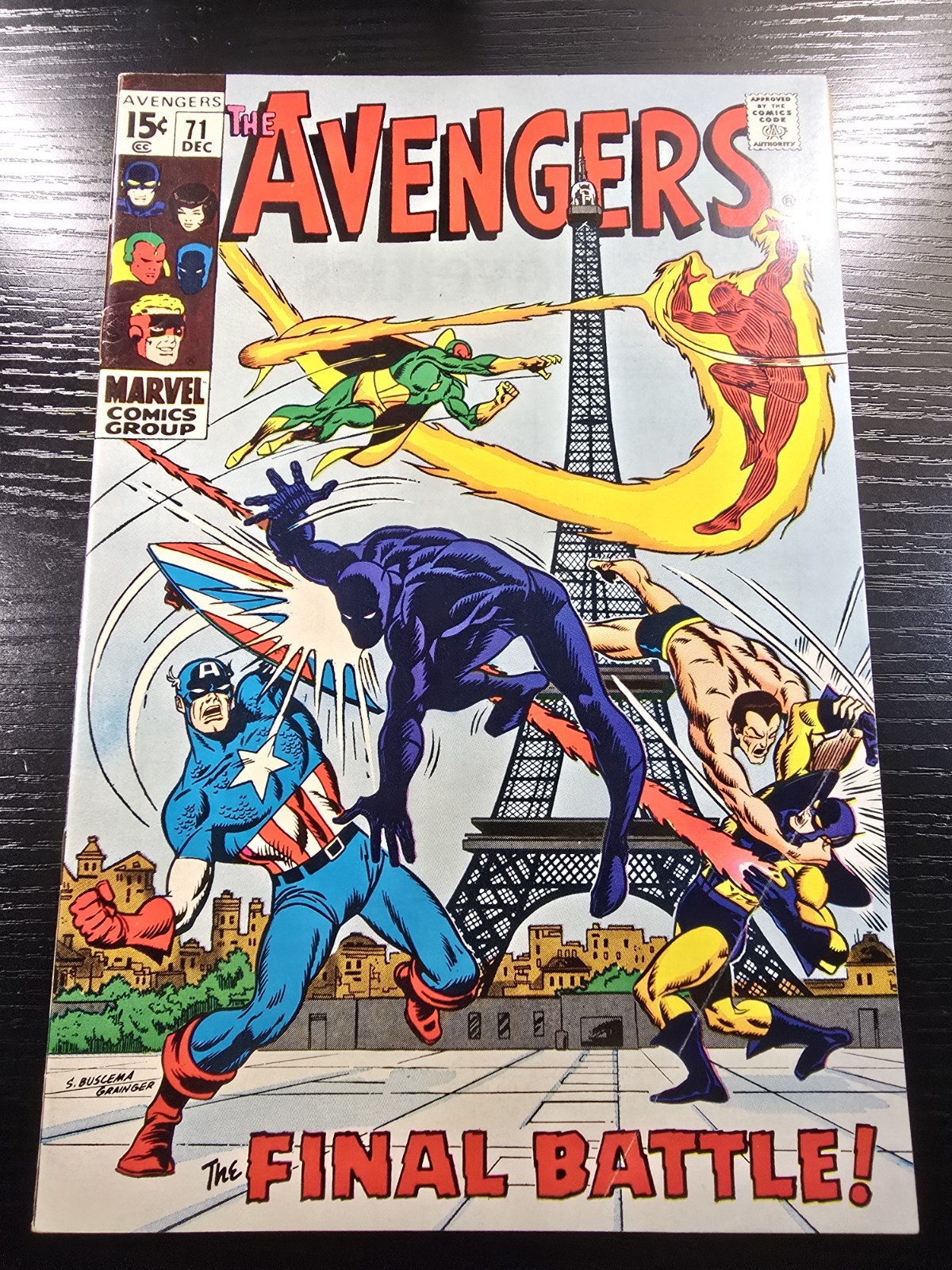 Avengers 71  Super NEAT 1st Invaders Marvel