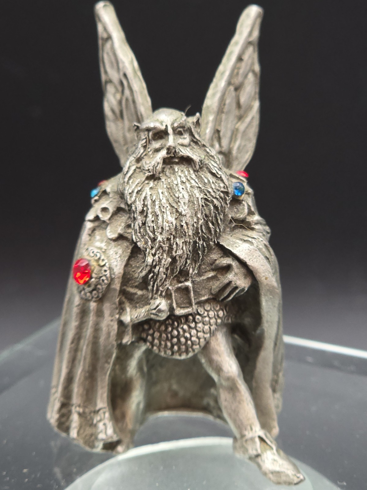 Myth and Magic Gallo Wizard Forest Sage Pewter Figure Fantasy 1992 D&D Mini