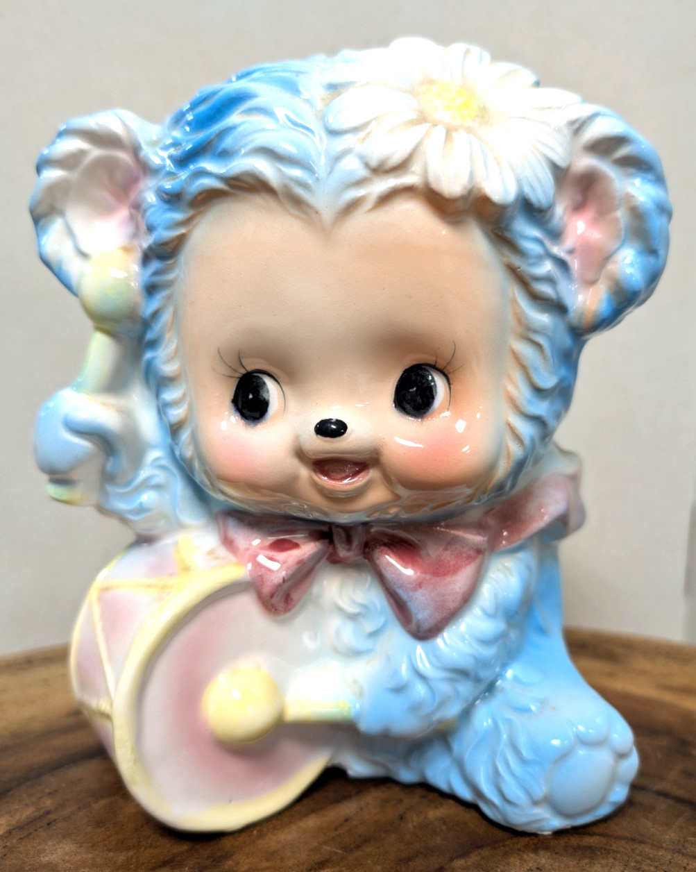 Vtg Rubens Originals Ceramic Drummer Puppy Dog Planter 3192 Japan Kitsch 1950's Vtg Rubens Originals Ceramic Drummer Puppy Dog Planter 3192 Japan Kitsch 1950's
