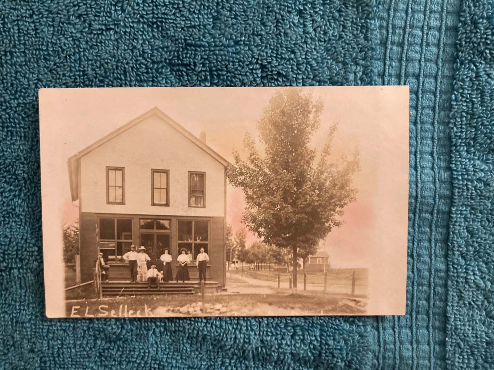 RPPC E. L. Selleck General Store Manitou Beach Michigan A.E. Babcock Photo c1910 RPPC E. L. Selleck General Store Manitou Beach Michigan A.E. Babcock Photo c1910