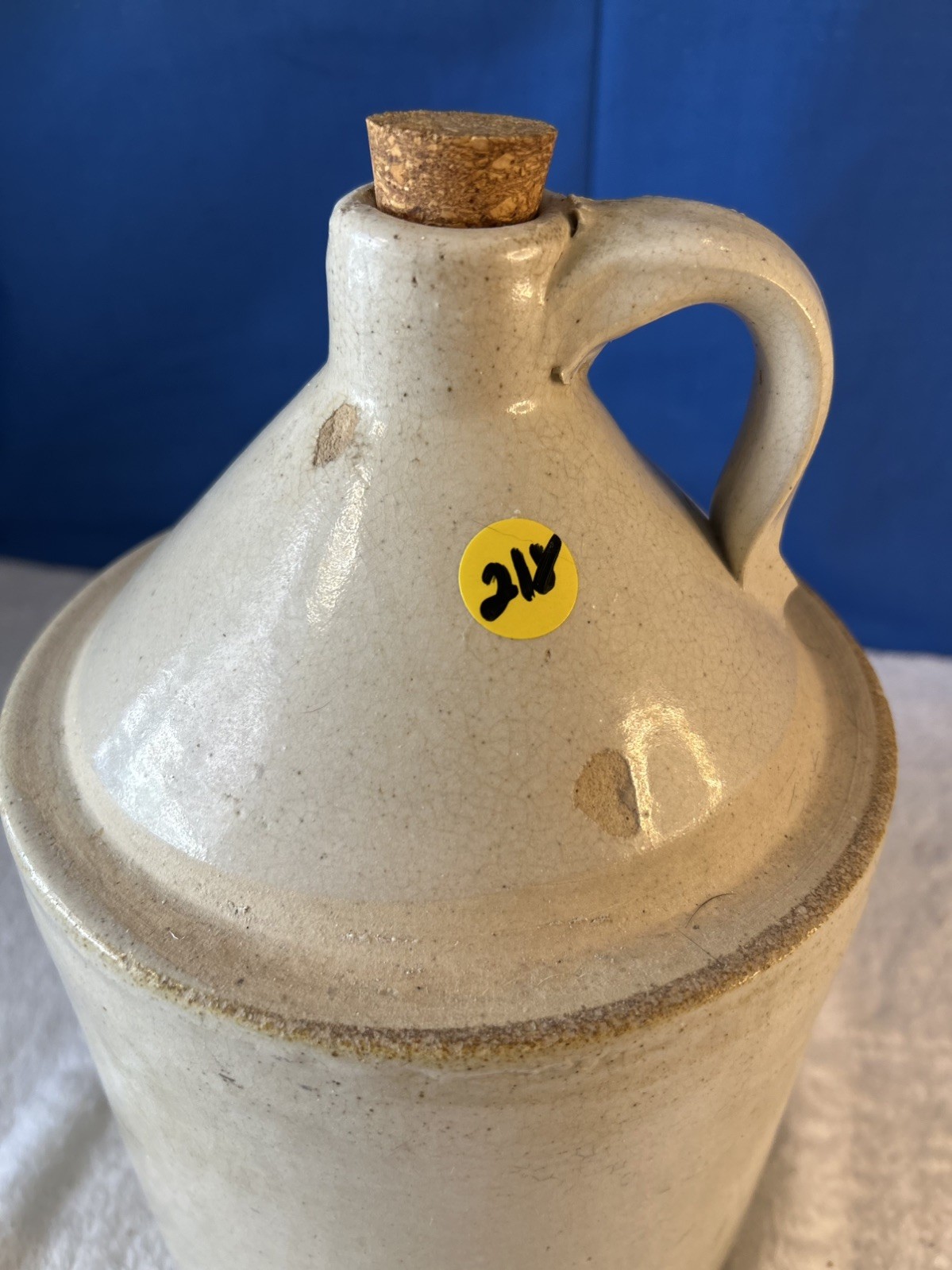 Antique Whiskey/Moonshine Gallon Crock Jug