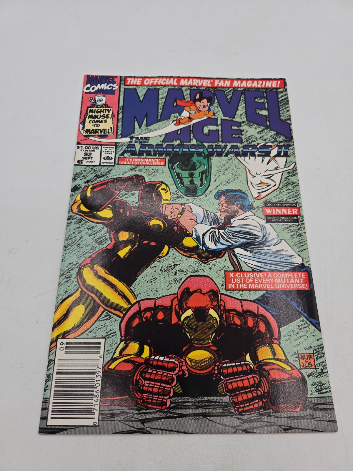 Marvel Age #92 (Marvel Comics September 1990) Marvel Age #92 (Marvel Comics September 1990)