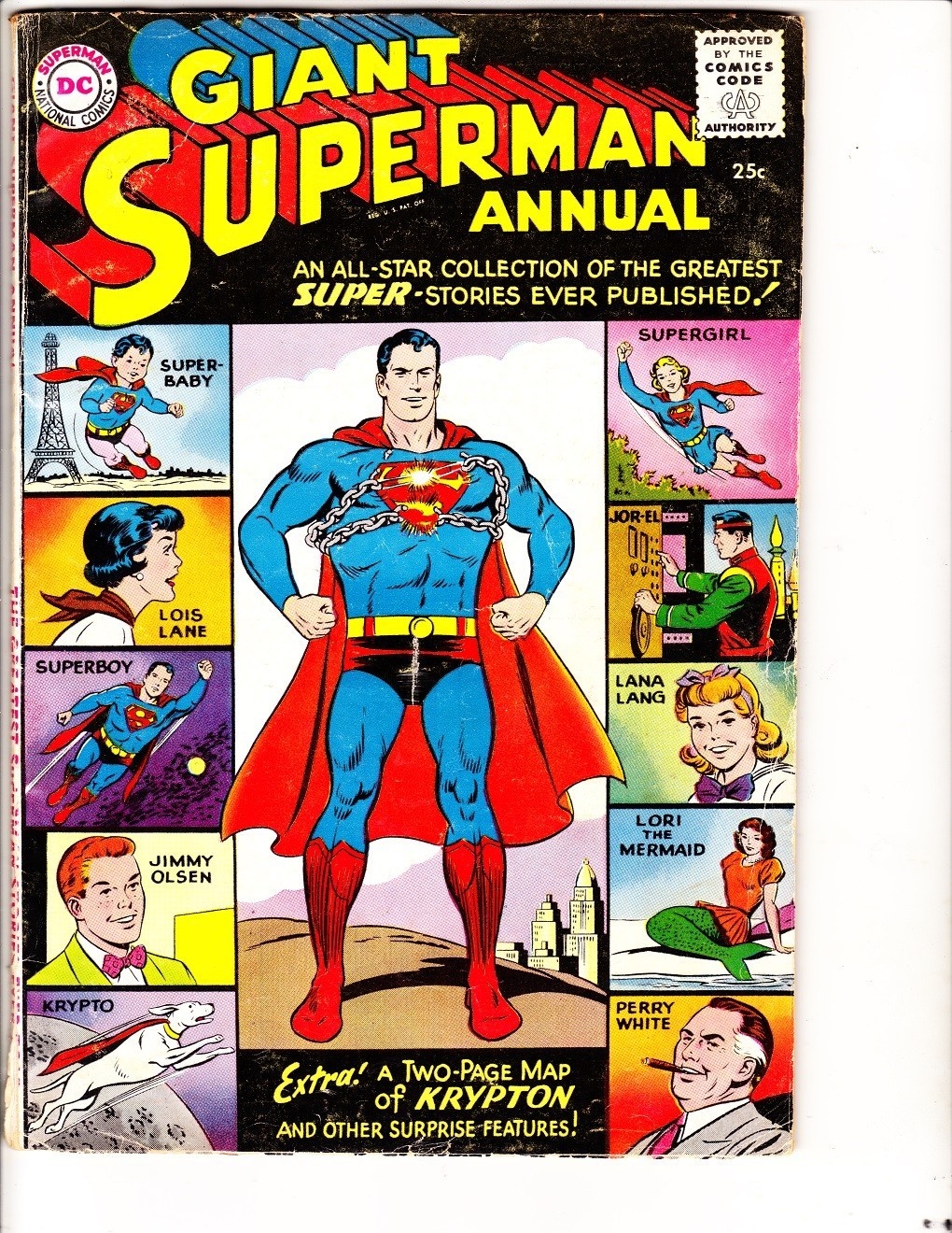 Superman Annual 1 (1960): FREE to combine- in Good-  condition
