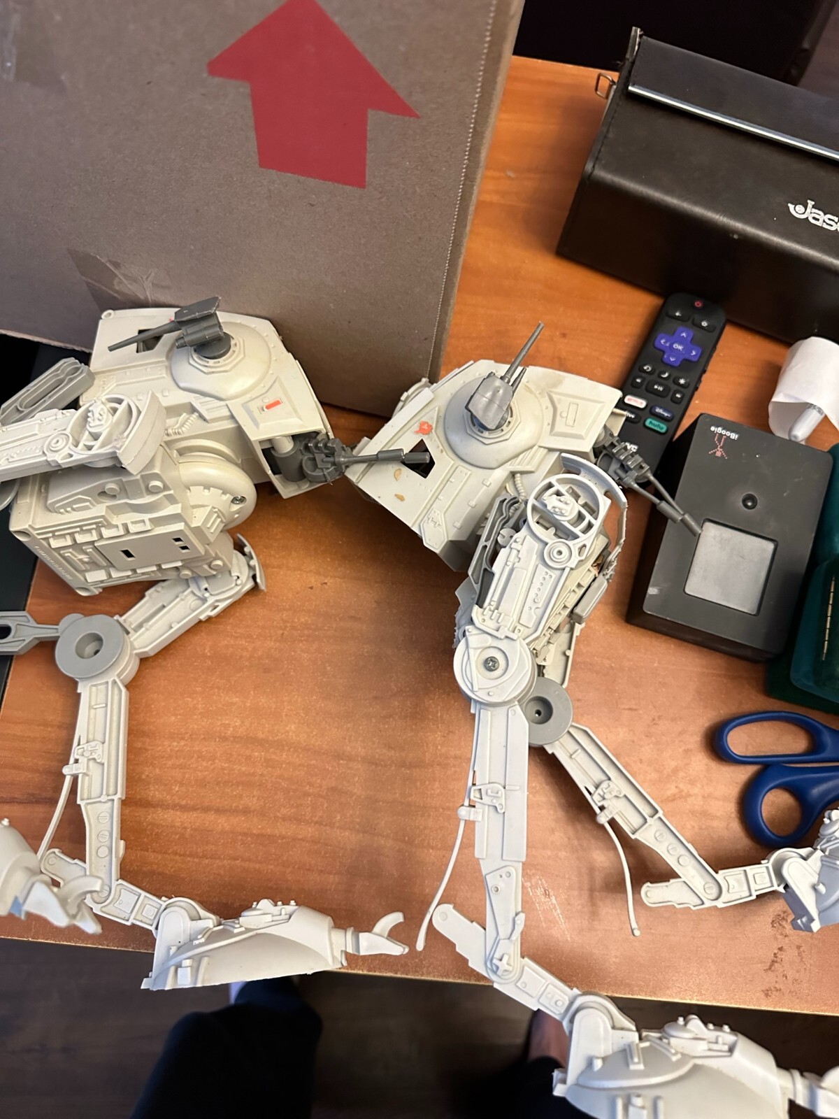 1982 VINTAGE STAR WARS SCOUT WALKER lot of 2 Rare