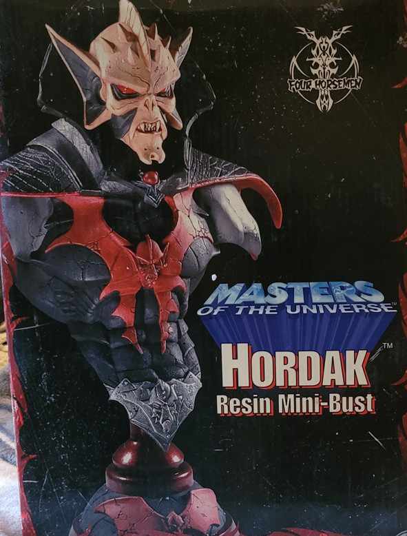 Masters of the Universe / Hordak Resin Bust / Open Box - Unused #222 / 1500 Masters of the Universe / Hordak Resin Bust / Open Box - Unused #222 / 1500