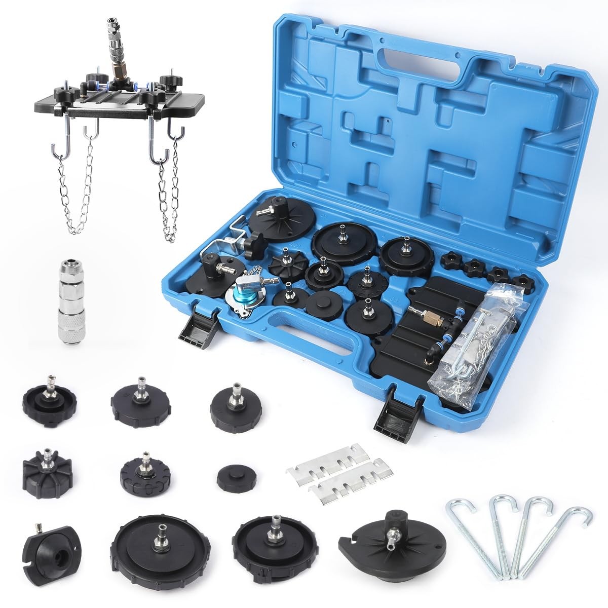 Brake Master Cylinder Bleeder Kit 12Pcs Brake Bleeder Adapter with Japanese Q... Brake Master Cylinder Bleeder Kit 12Pcs Brake Bleeder Adapter with Japanese Q...