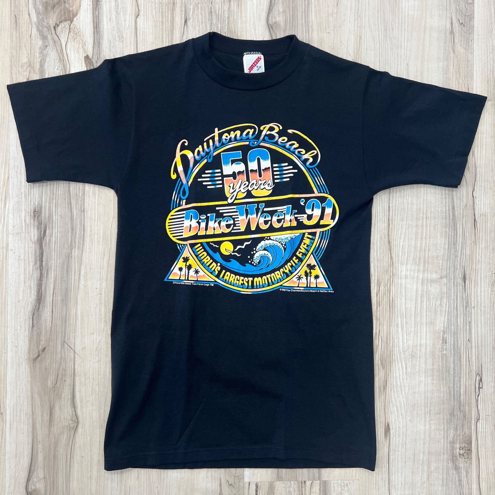 Vintage Harley Davidson Bike Week 1991 T-Shirt Size Small - S
