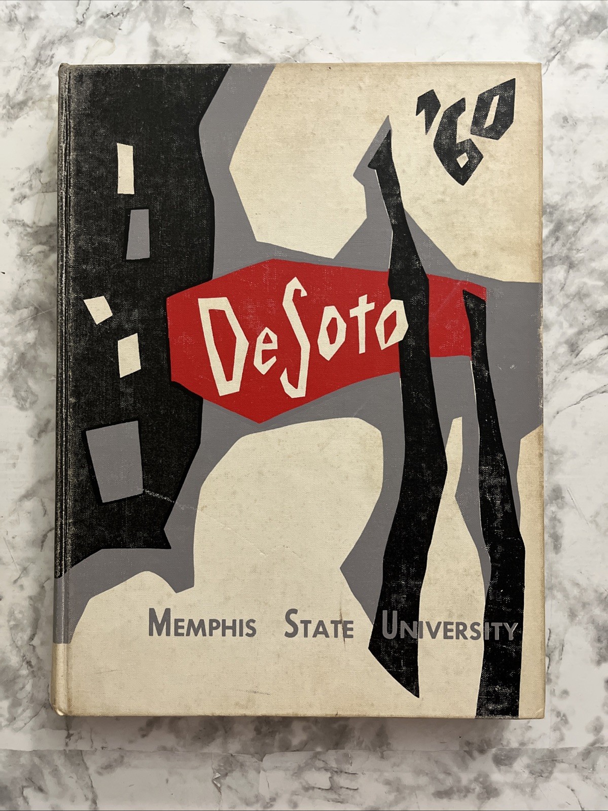 1960 Memphis State University DeSoto Yearbook Vintage MCM 1960 Memphis State University DeSoto Yearbook Vintage MCM